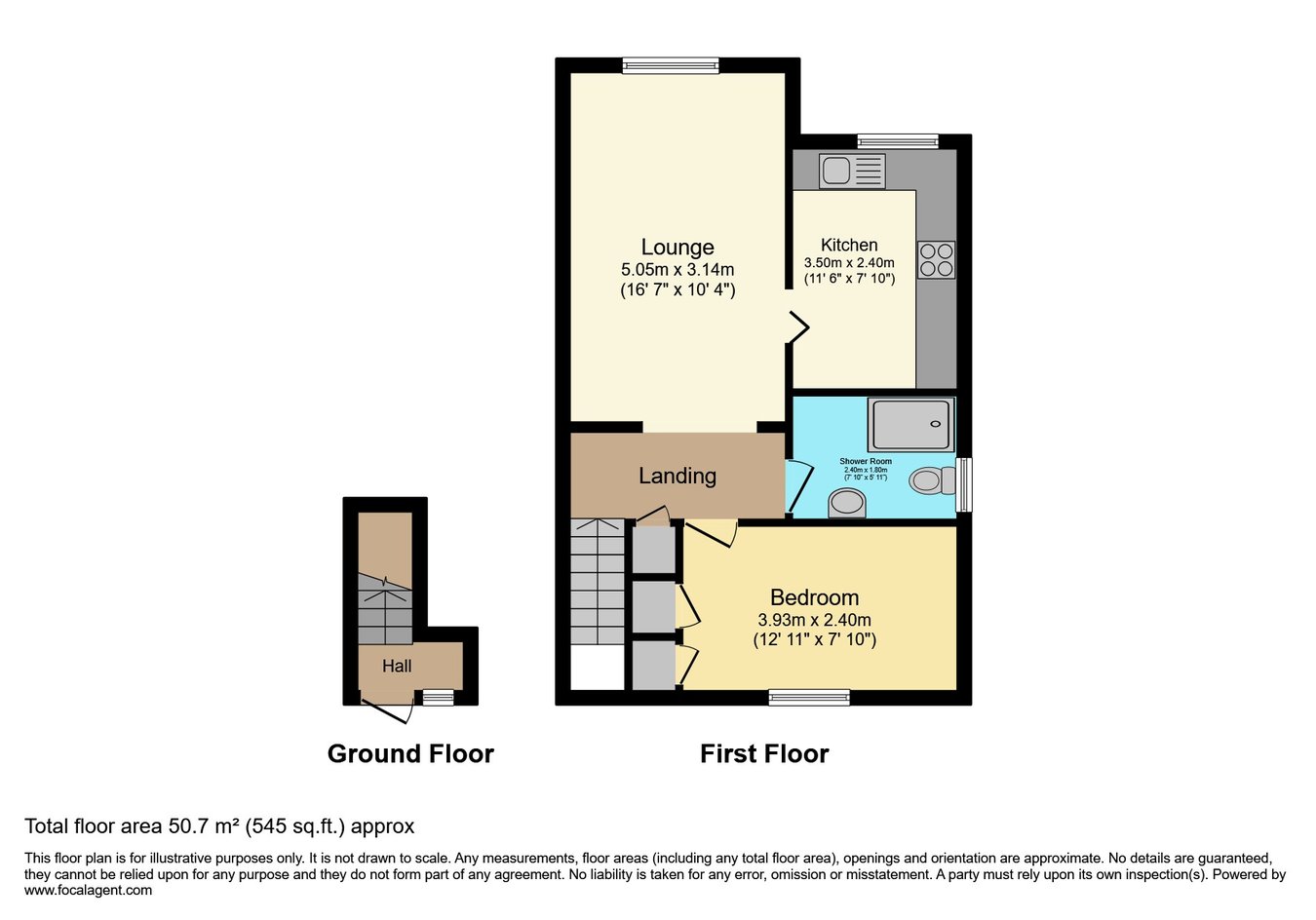 98, King James Way, Royston floorplan