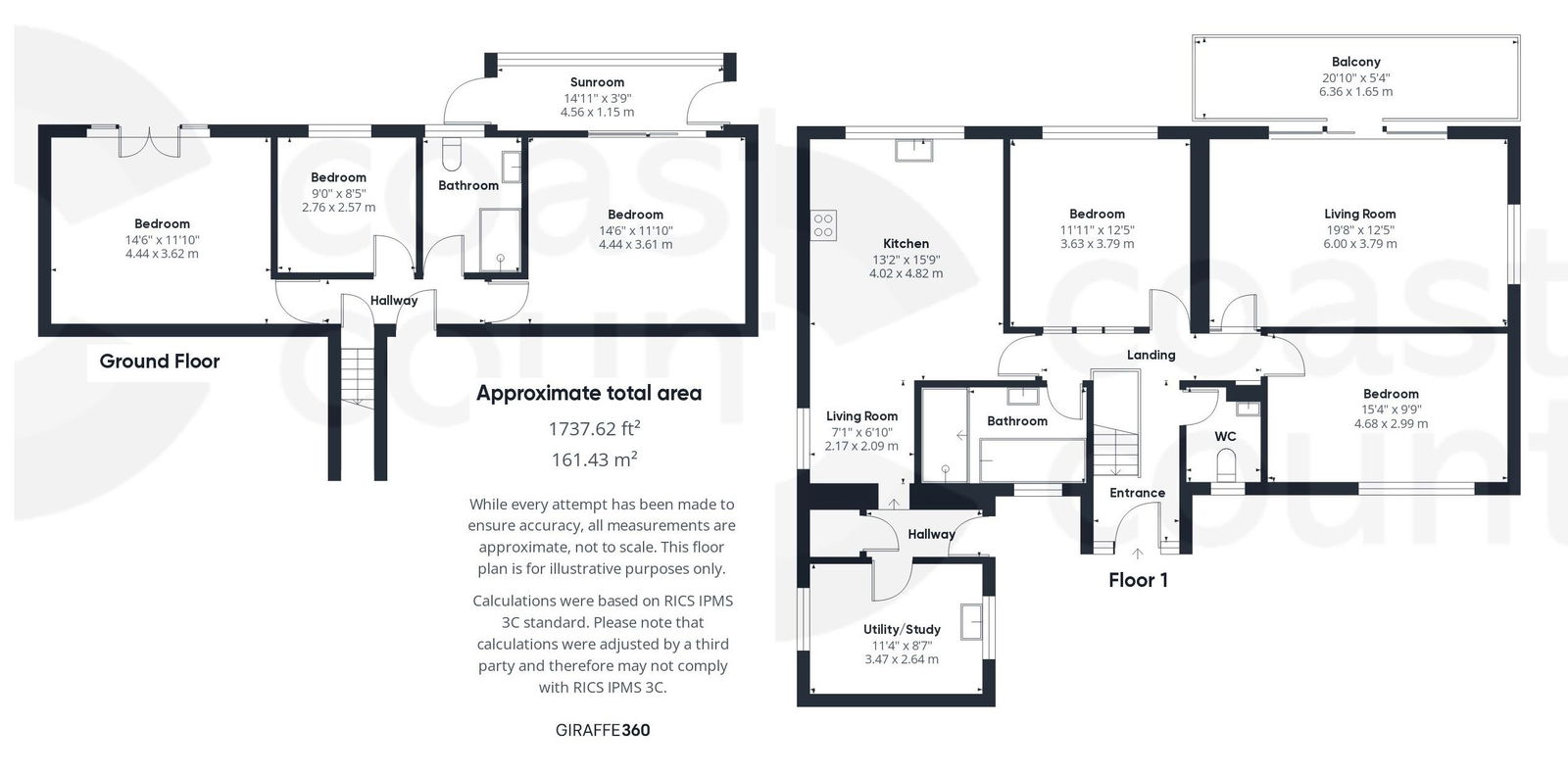 4, Lea Mount, Teignmouth floorplan