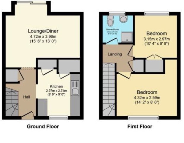 32, Cherrydown West, Basildon floorplan