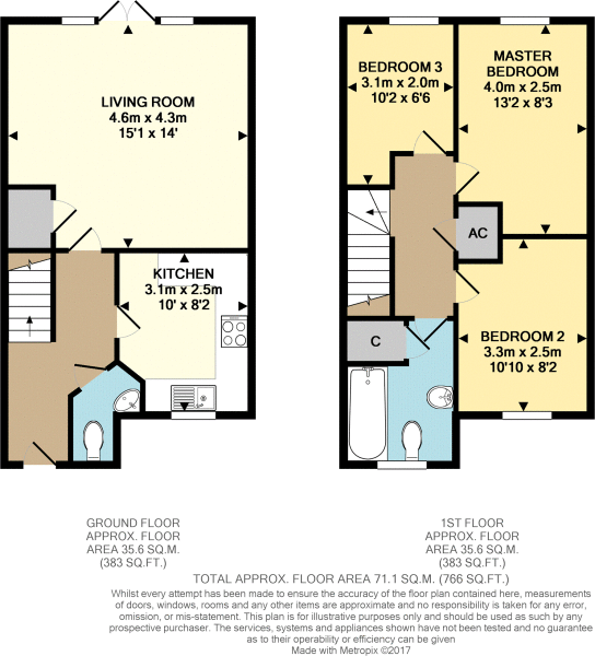 3 Bedrooms Semi-detached house for sale in Great Beanhills, Marston Moretaine MK43