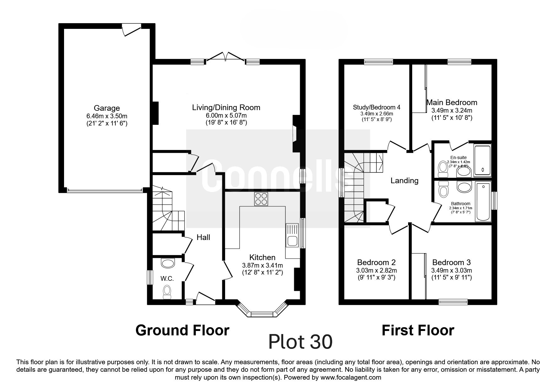 Plot 30 B.D, The Aviators - 3, 12, Devitt Drive, Dorchester floorplan