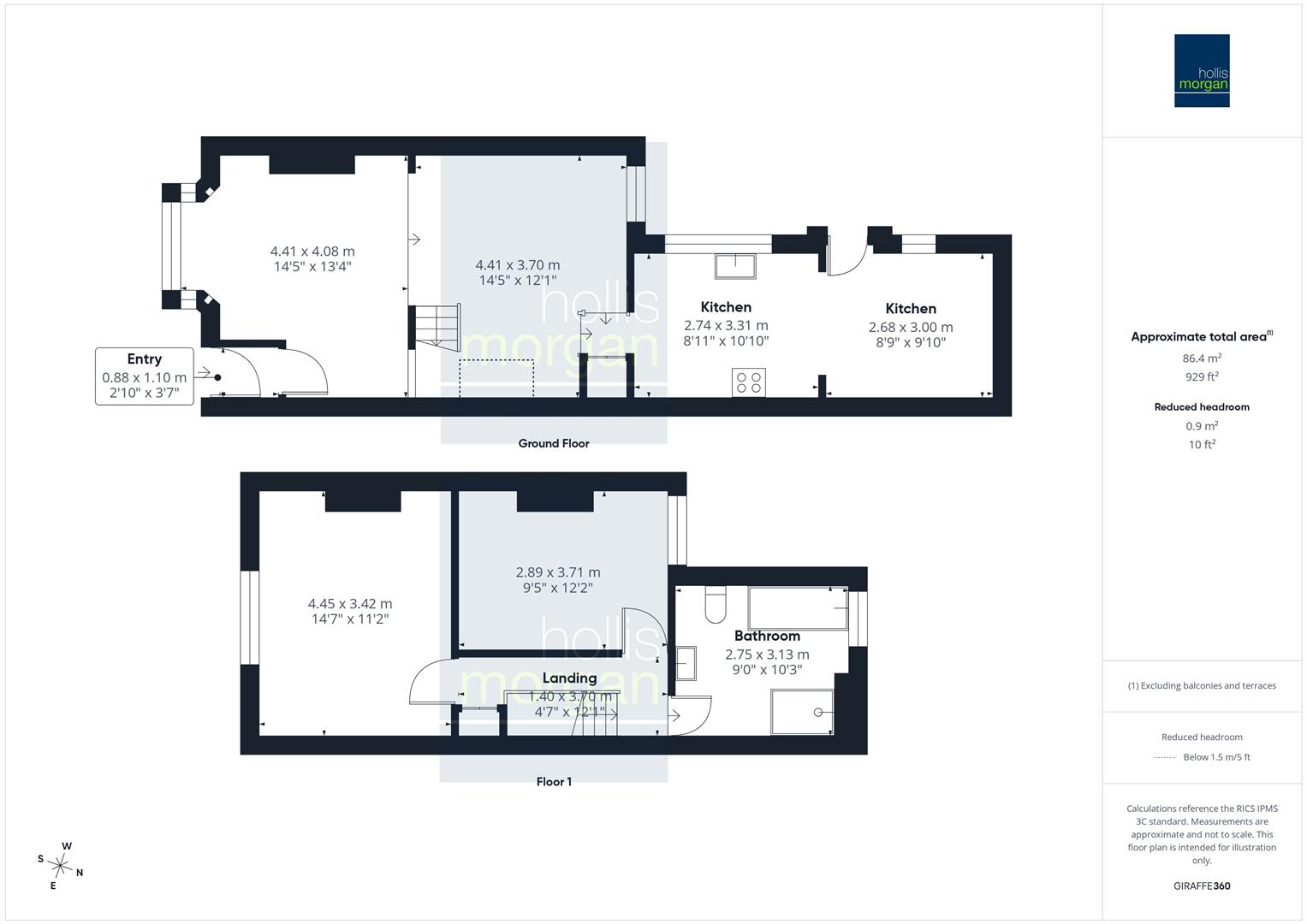 135, Cotswold Road, Bristol floorplan