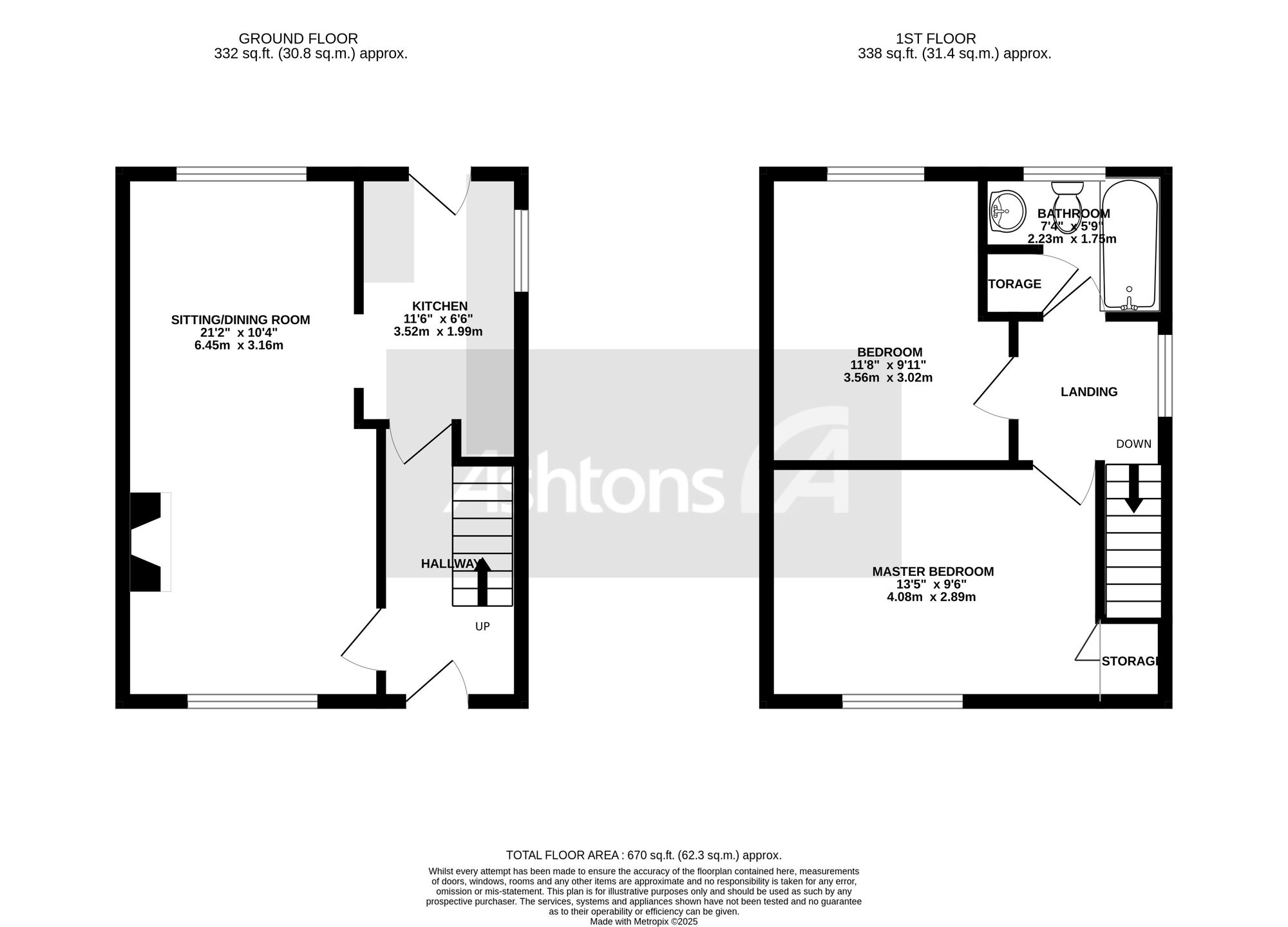 7 Pendle Avenue, St. Helens floorplan
