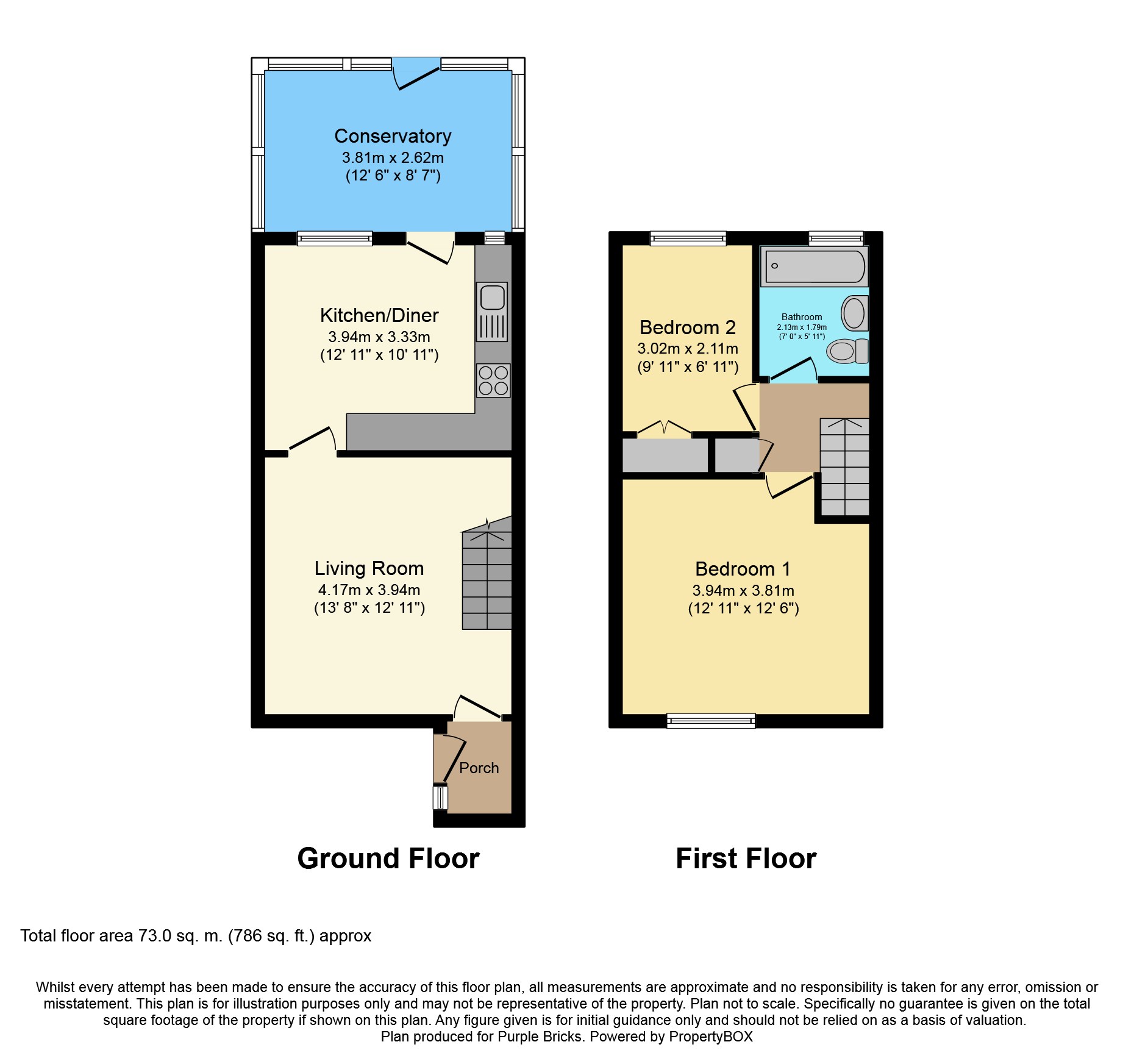 2 Bedrooms End terrace house for sale in Aspen Close, Swindon SN4