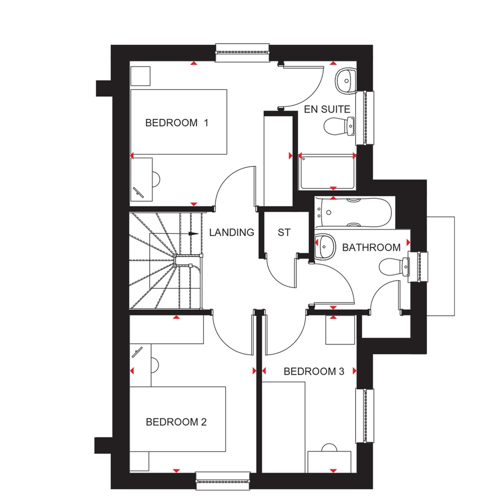 "Abergeldie" at Charolais Lane, Huntingtower, Perth PH1, 3 bedroom end