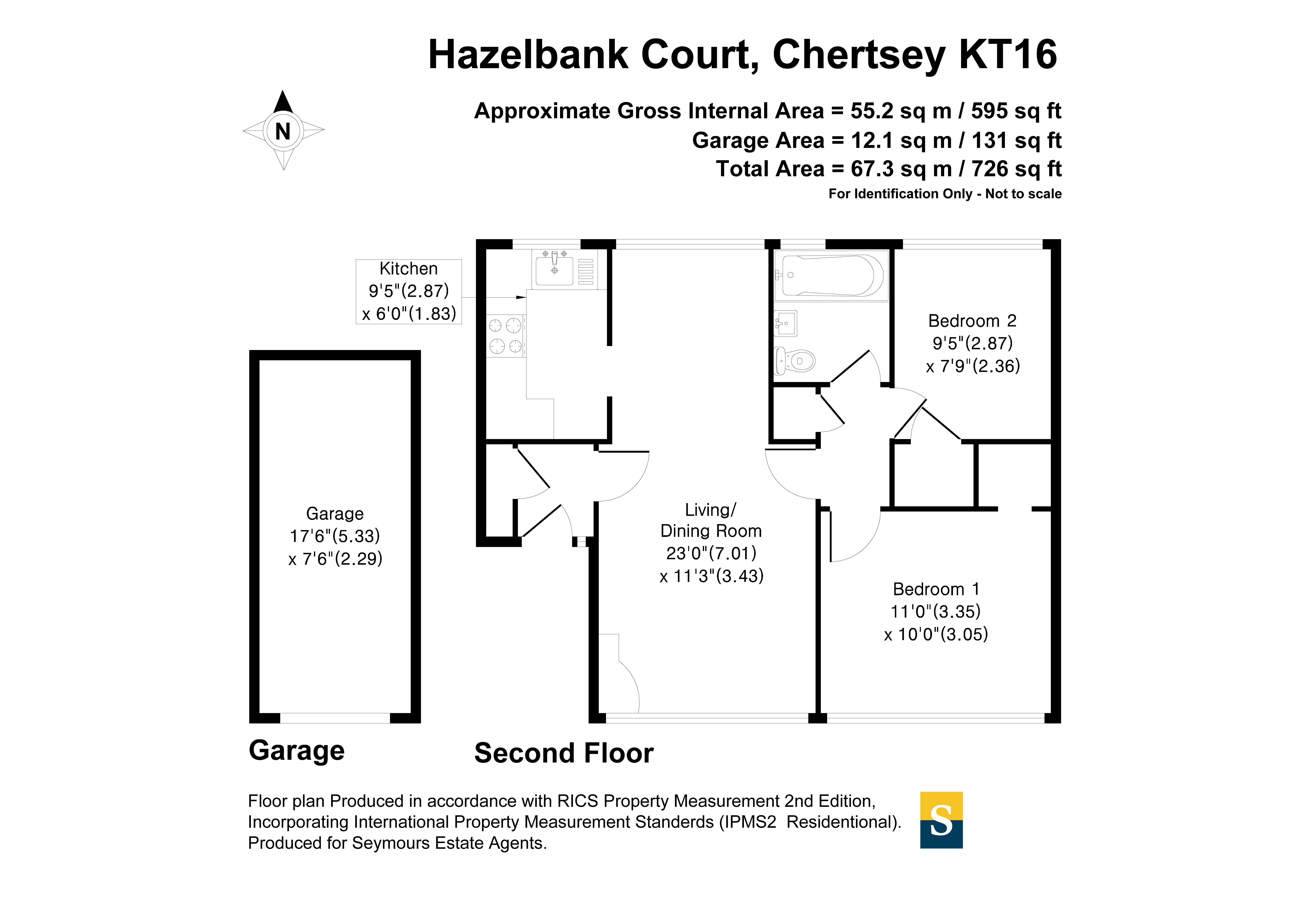 30, Hazelbank Court, Surrey floorplan
