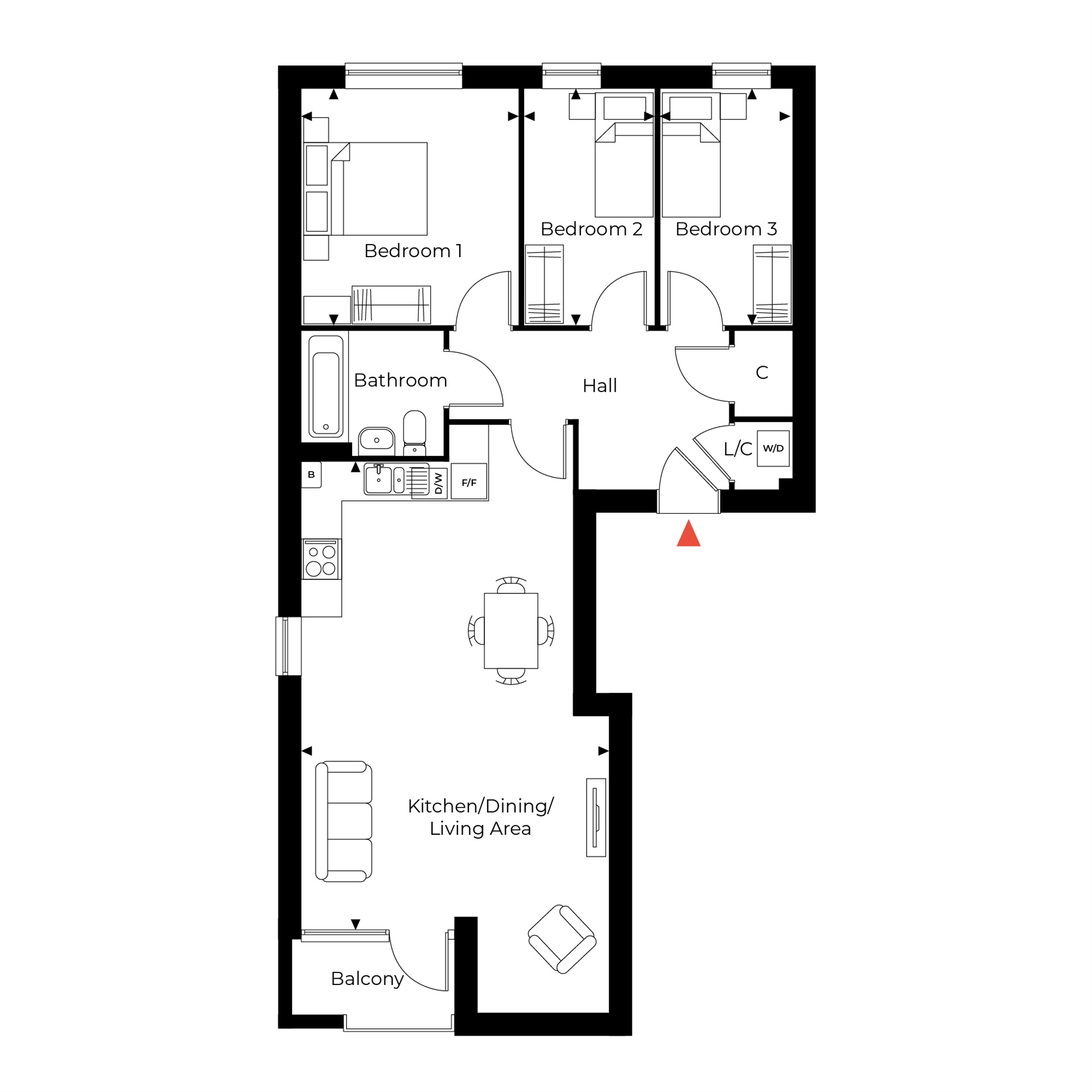 Plot 5, The Greenhurst, Newbury Mews, Ilford floorplan