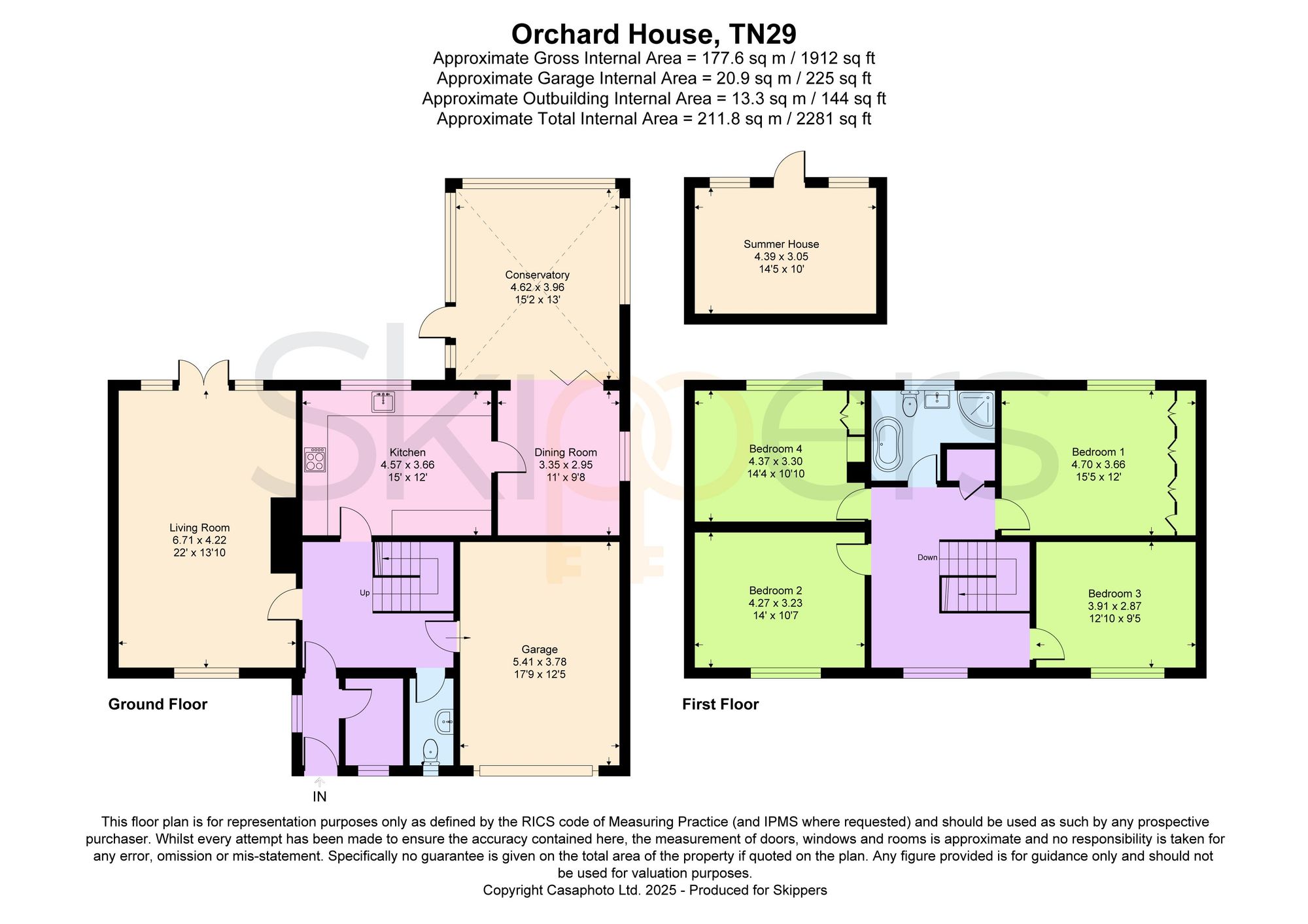 Orchard House Swamp Road, Romney Marsh floorplan