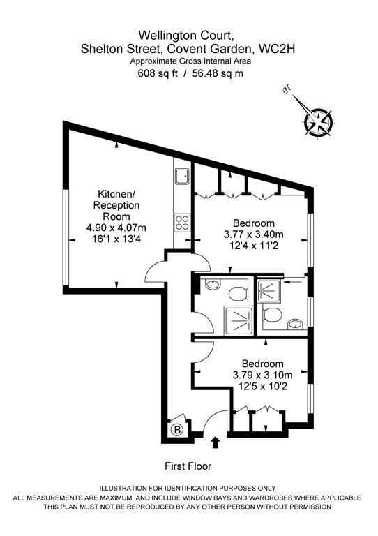 Wellington Court, London floorplan