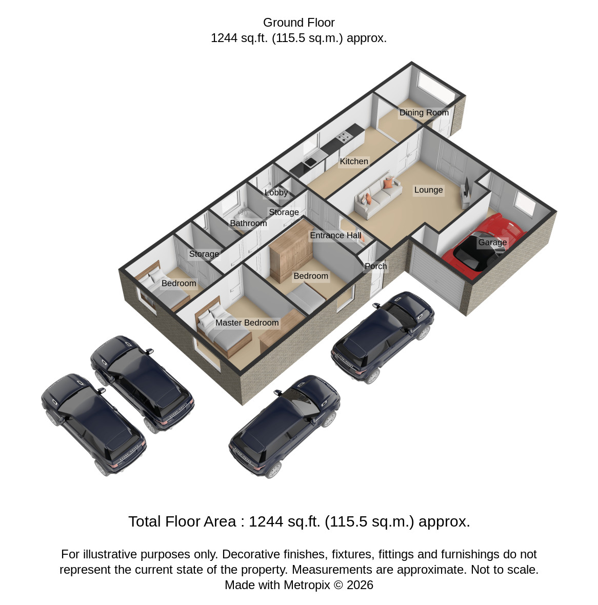 34 Britannia Road, Burbage floorplan