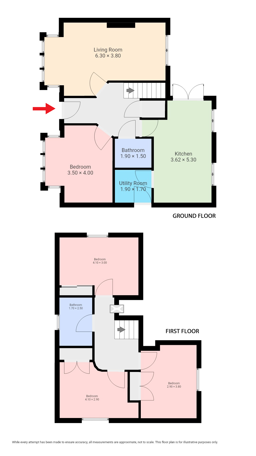 82 Crookston Drive, Glasgow floorplan