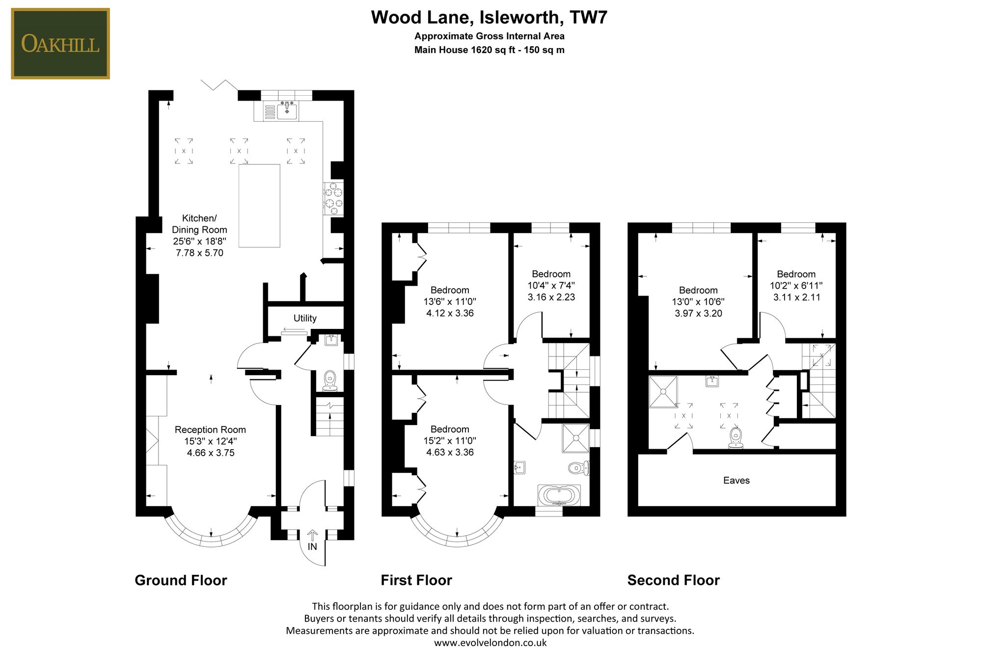 14 Wood Lane, Isleworth floorplan
