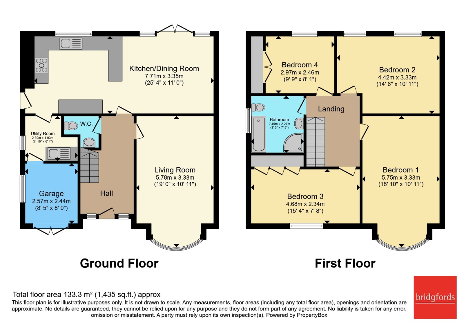 11, Hillcrest Road, Stockport floorplan