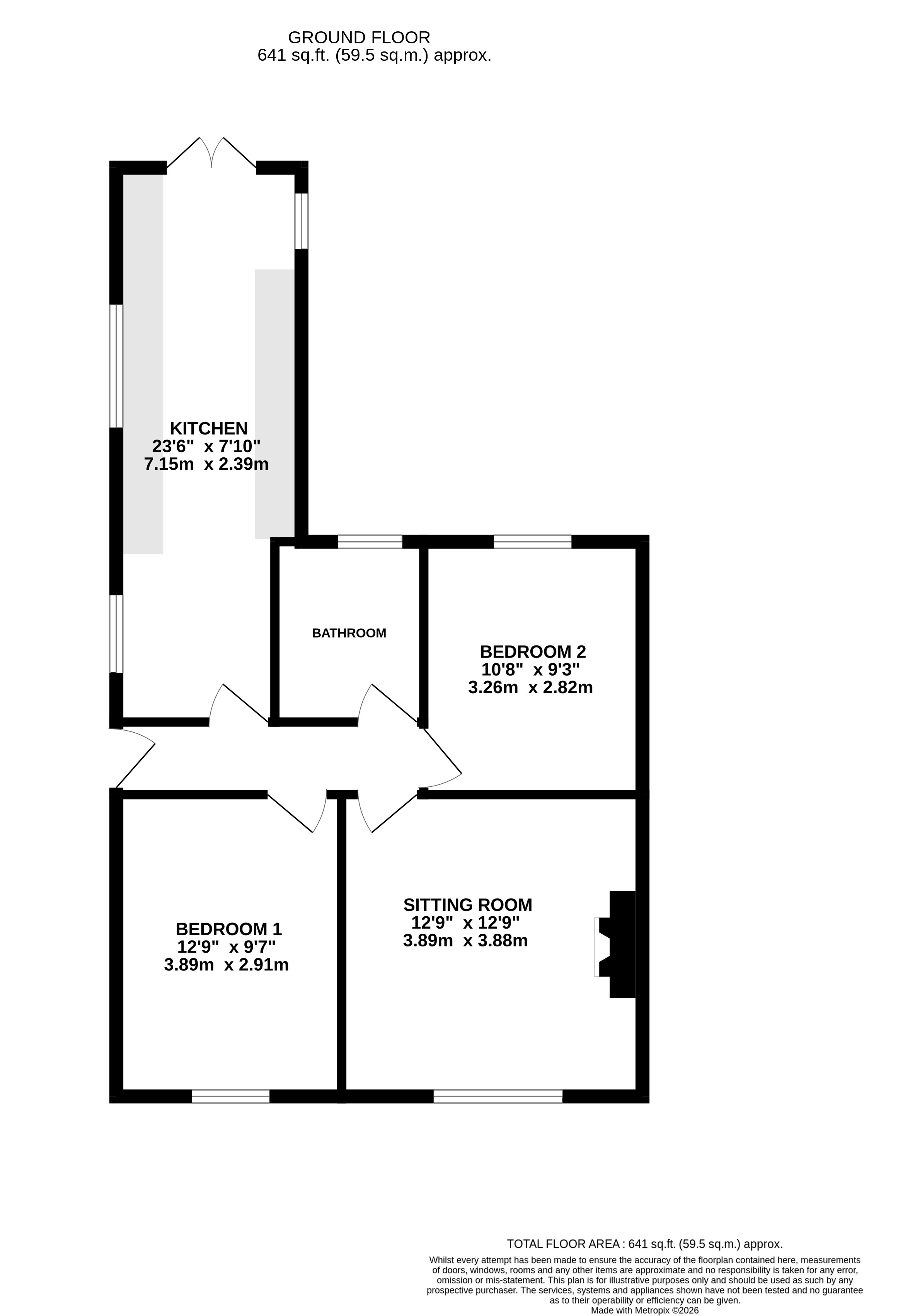 16, Moor Park Drive, Ilkley floorplan