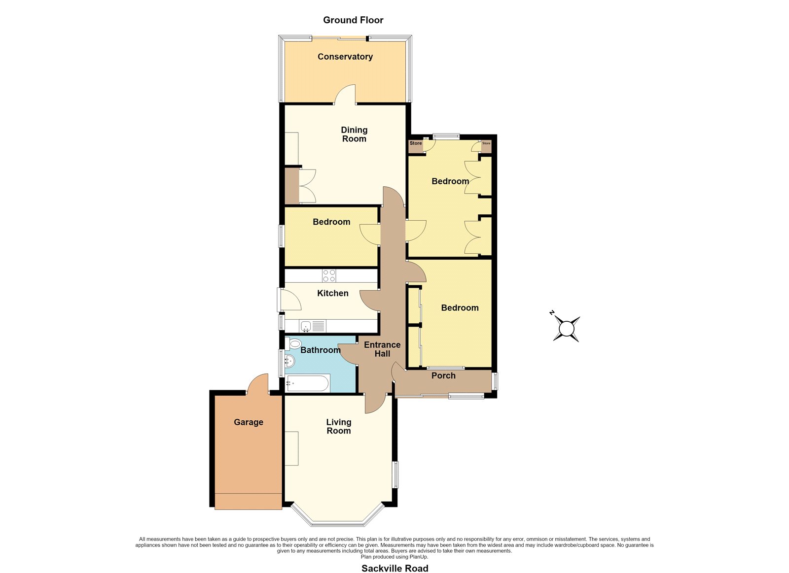 54, Sackville Road, Essex floorplan
