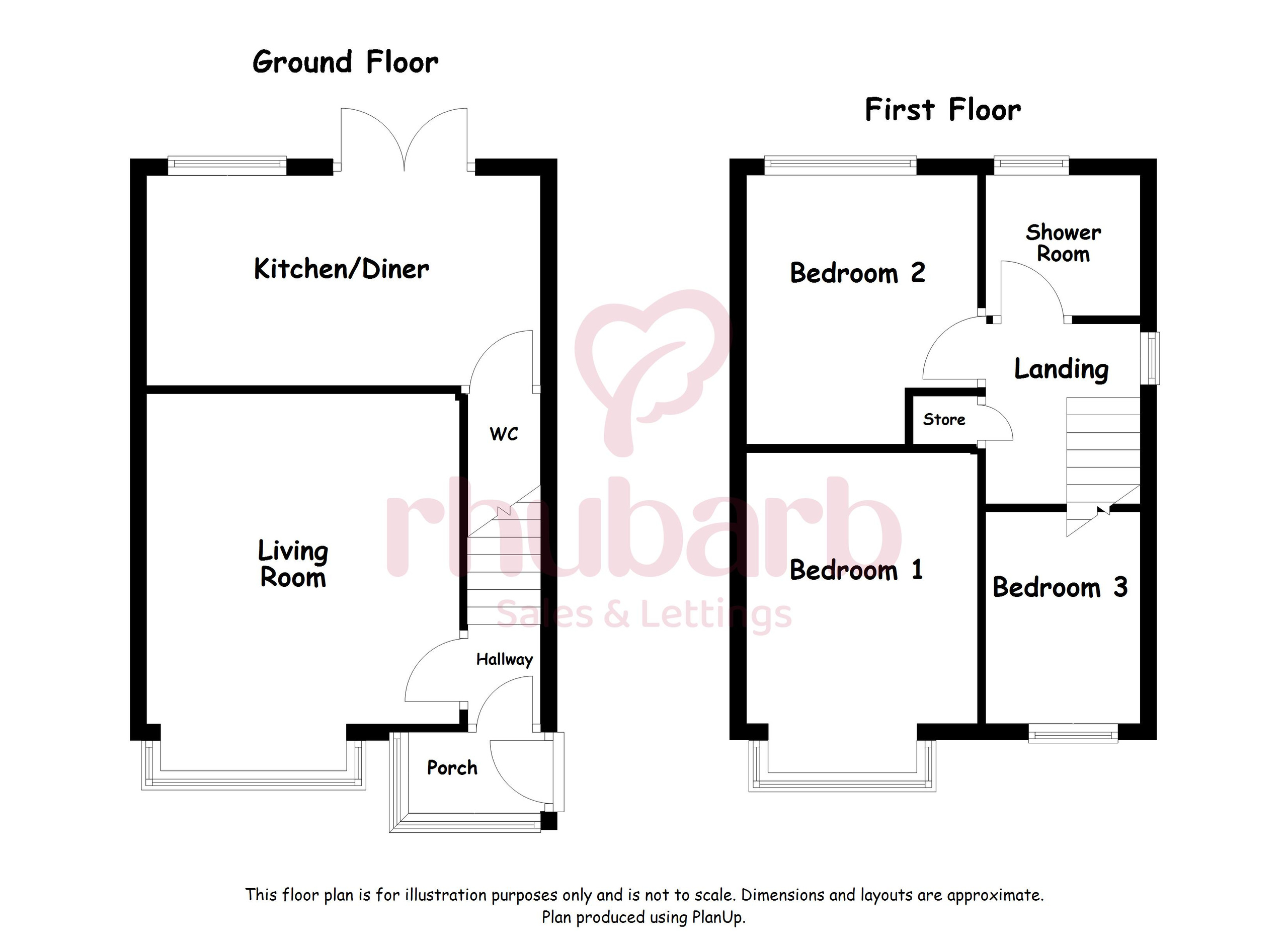 58 Greenmoor Avenue, Wakefield floorplan
