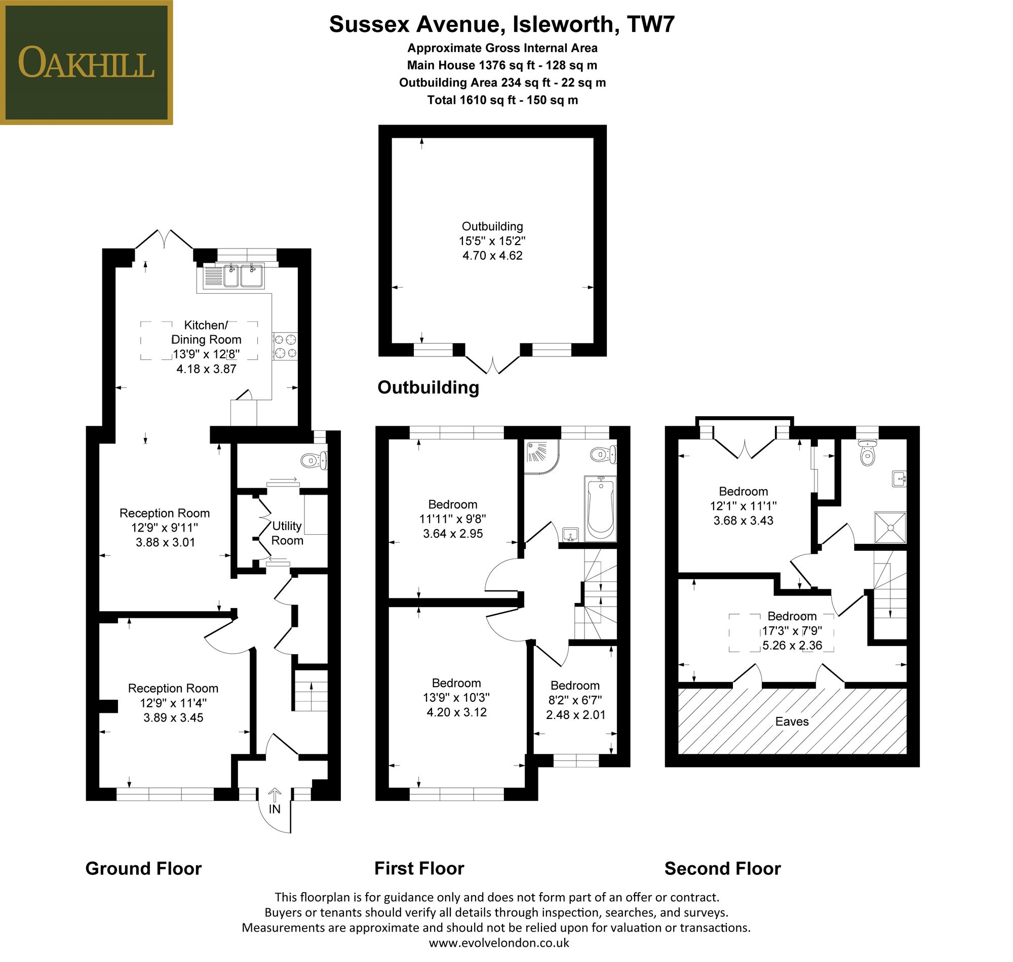 8 Sussex Avenue, Isleworth floorplan
