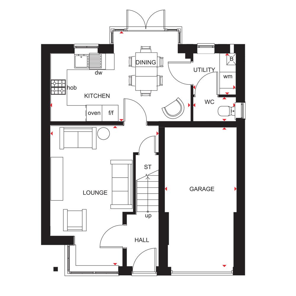 3 Bedrooms Detached house for sale in 