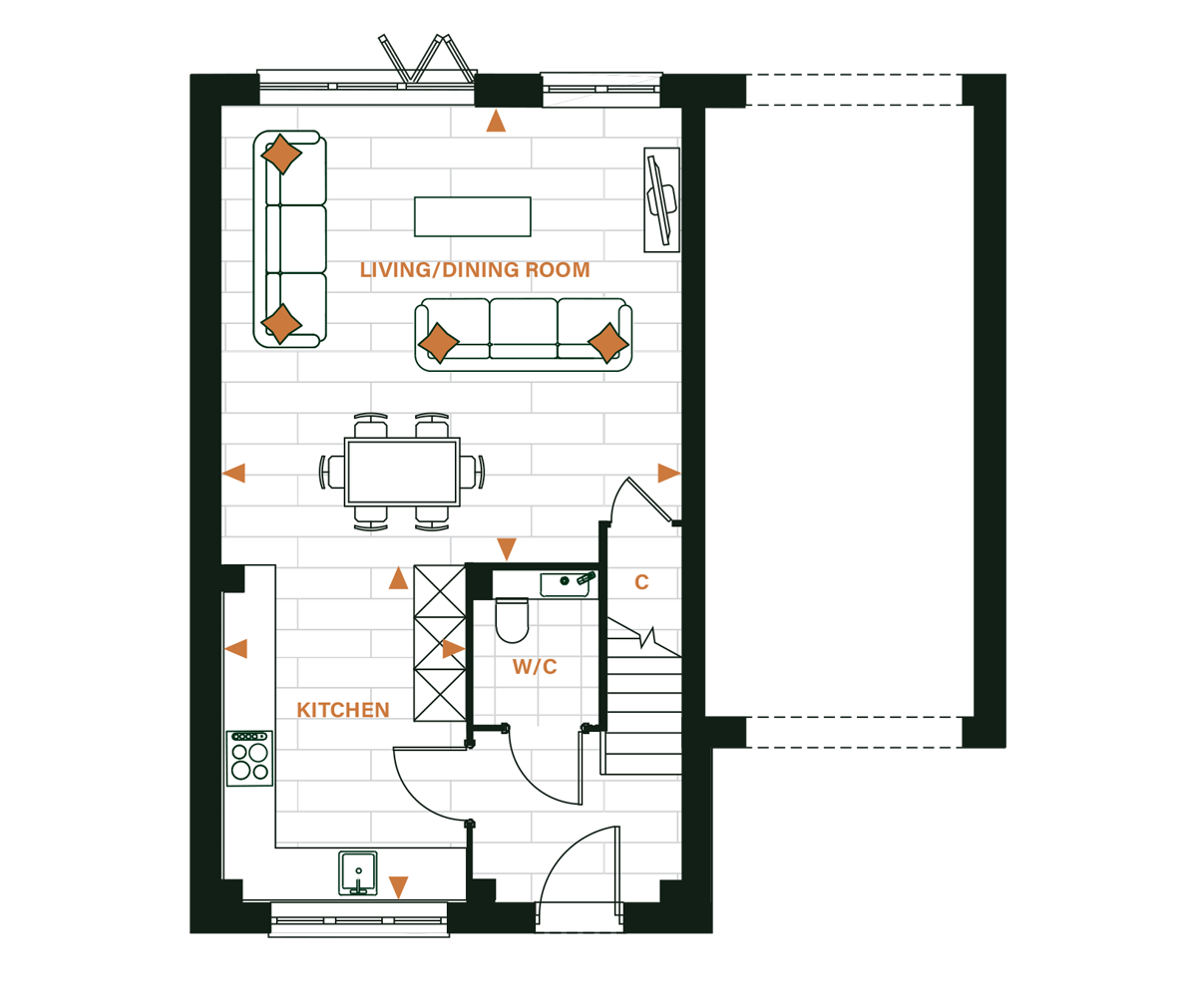 Thornwood Park, Thornwood floorplan