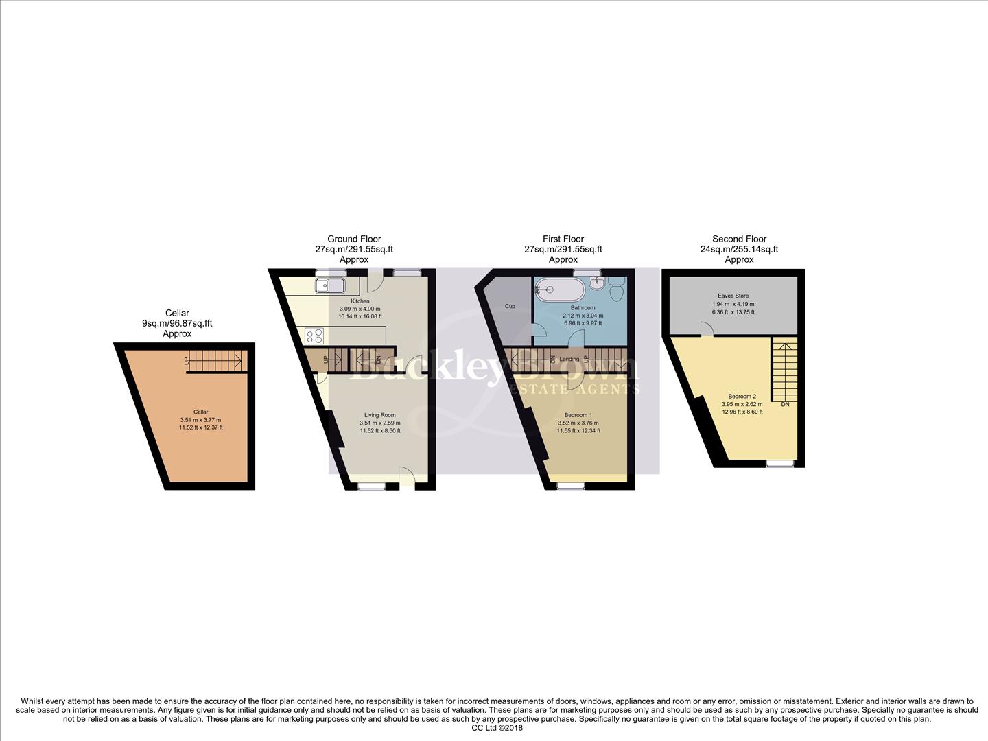 1, Derby Street, Mansfield floorplan