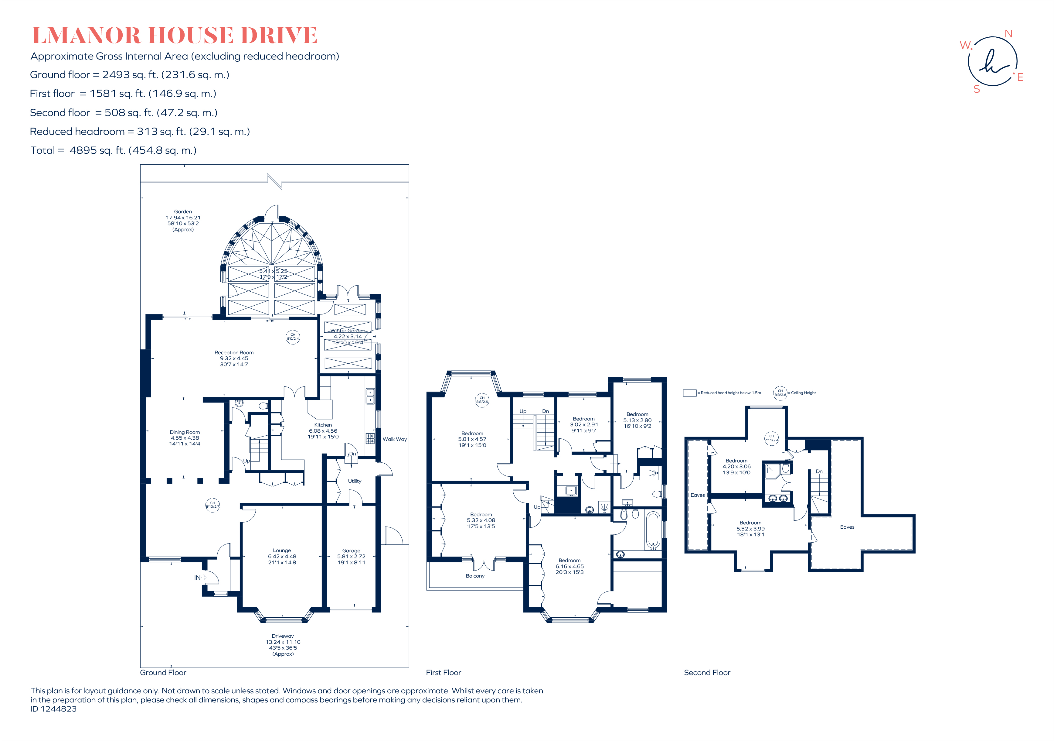 14, Manor House Drive, LONDON floorplan
