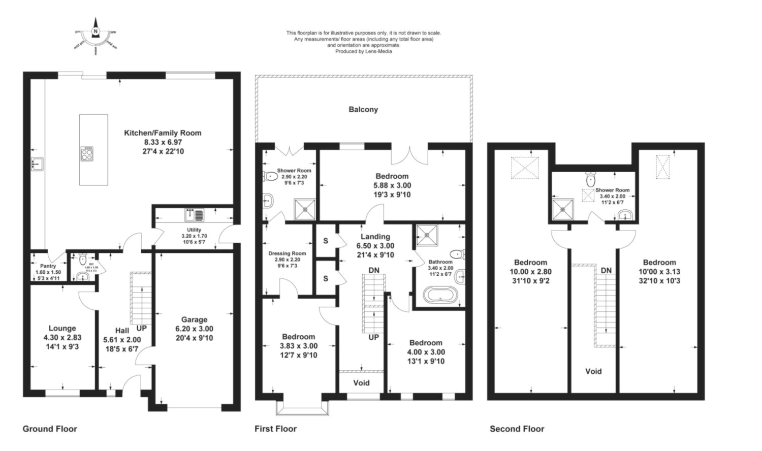 Springfield Meadows, Plot 3, Preesall floorplan