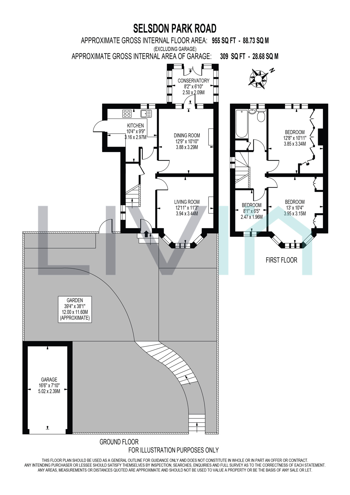 131 Selsdon Park Road, South Croydon floorplan