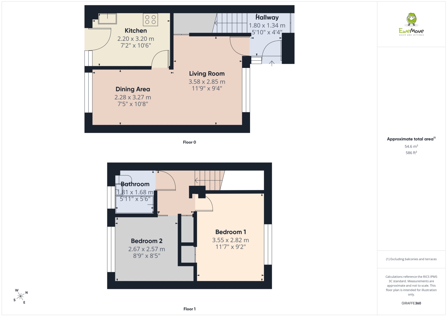 12, Steppingstone Place, Leighton Buzzard floorplan