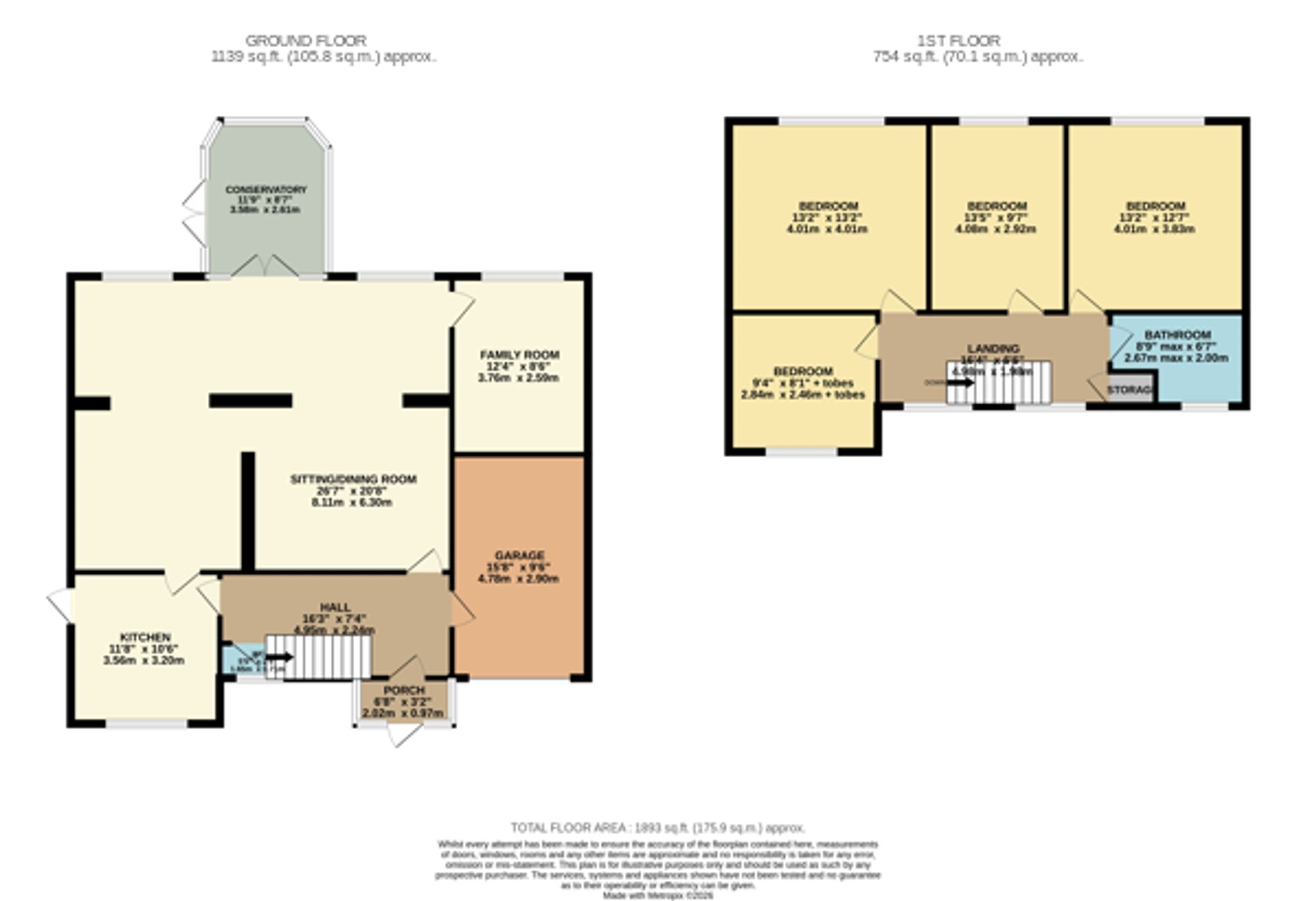 25 Oakwood Drive, Bolton floorplan