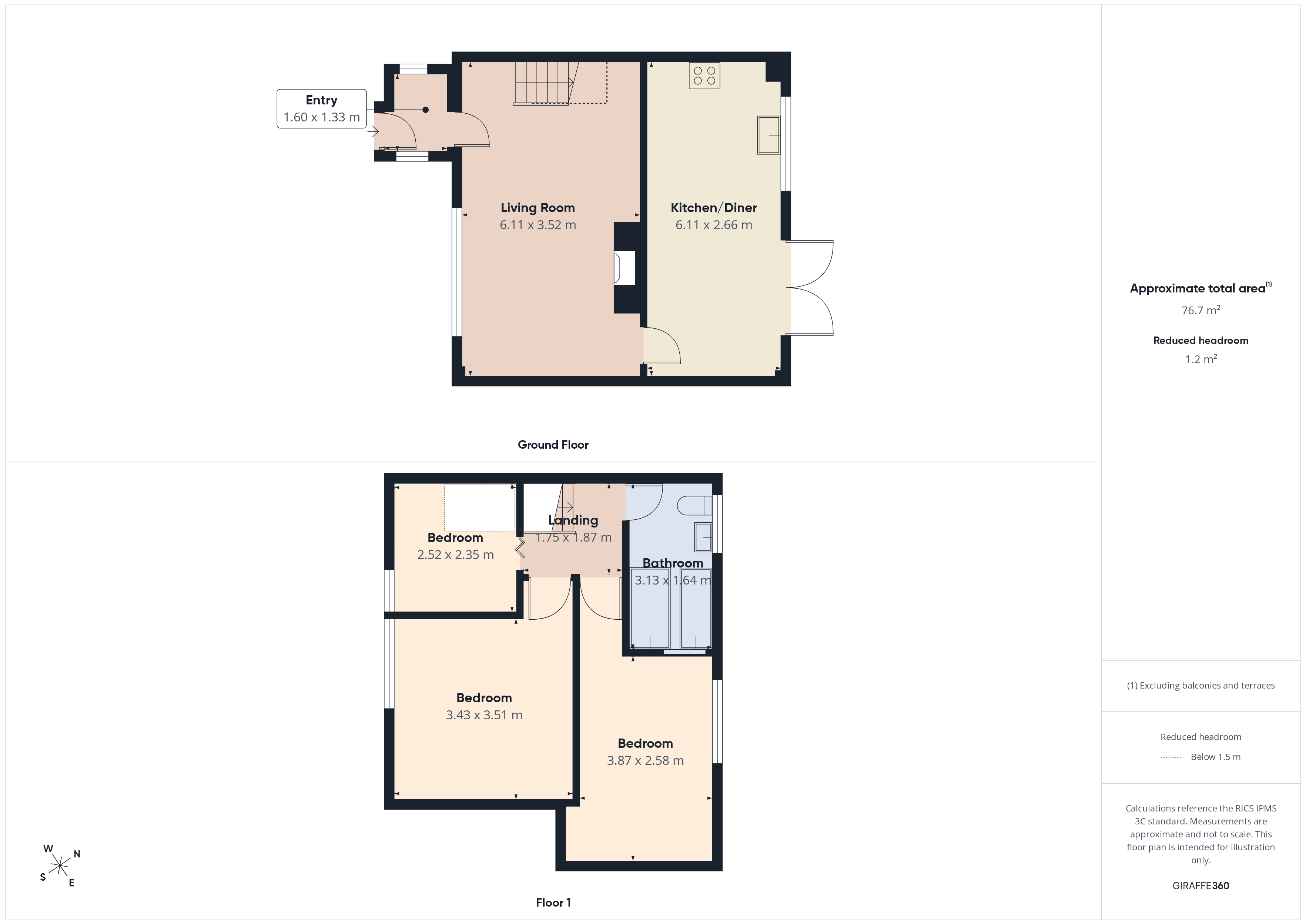15, Newland Road, Bristol floorplan