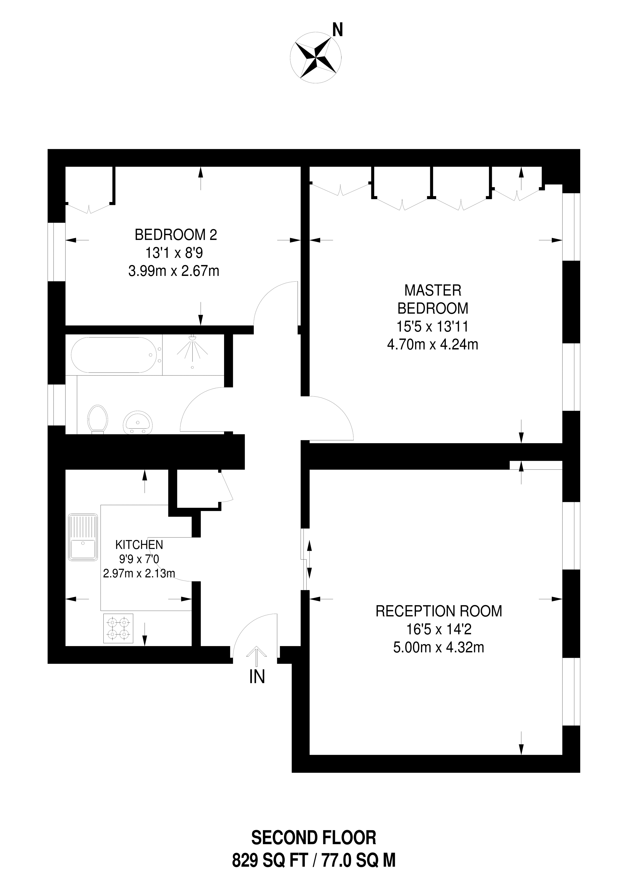 2 Bedrooms Flat to rent in Millbank, Westminster SW1P