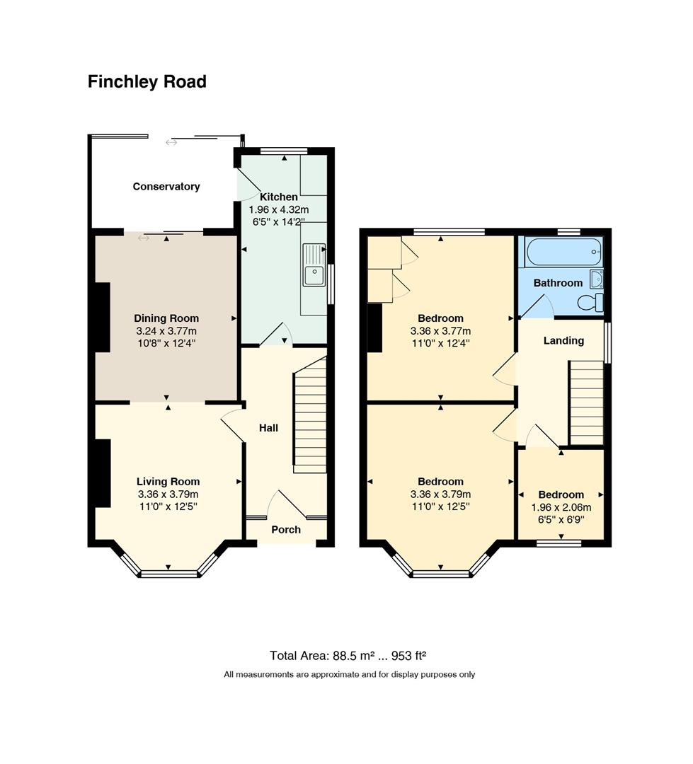 Finchley Road, Cardiff floorplan