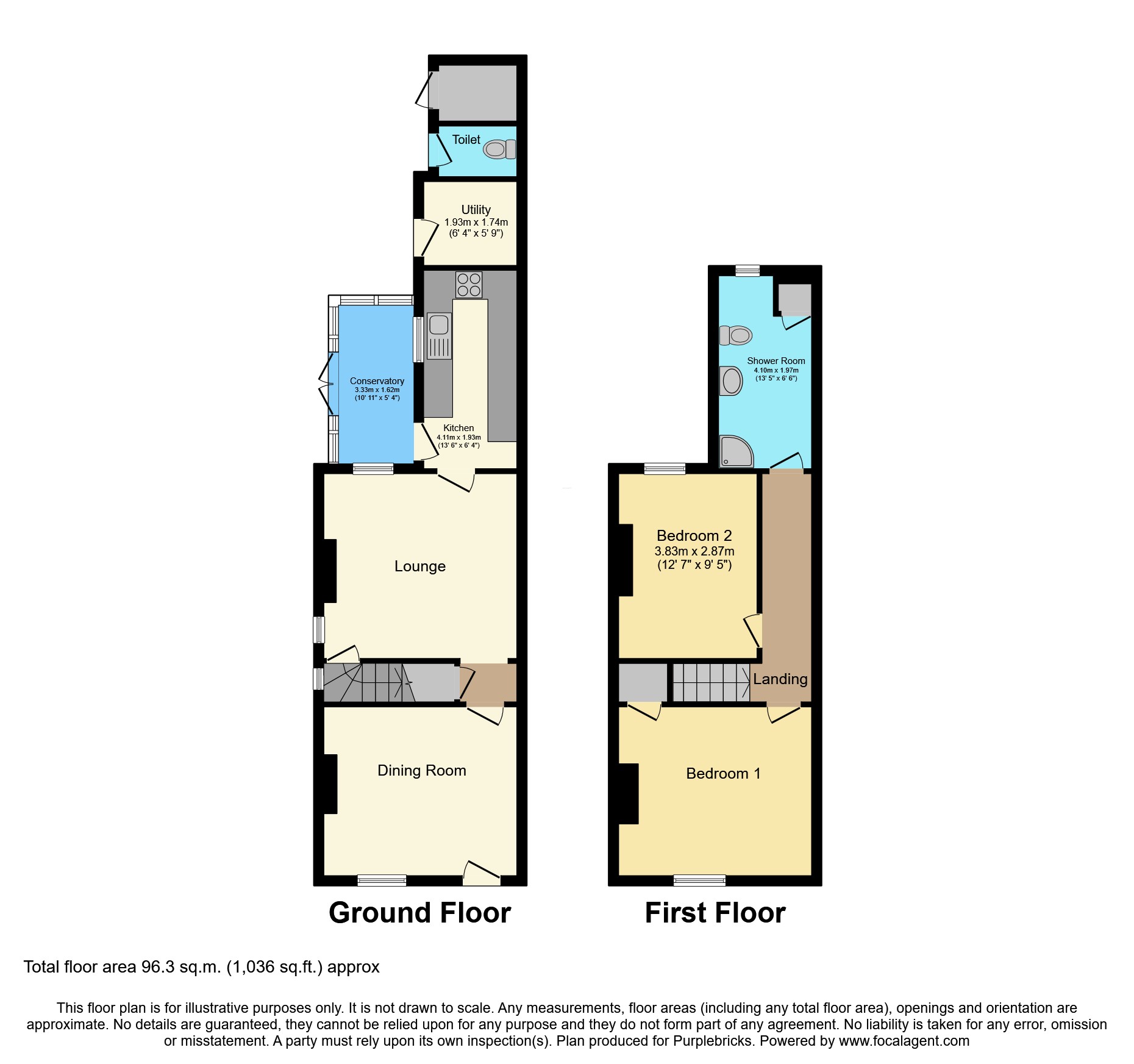 58, Recreation Street, Long Eaton floorplan
