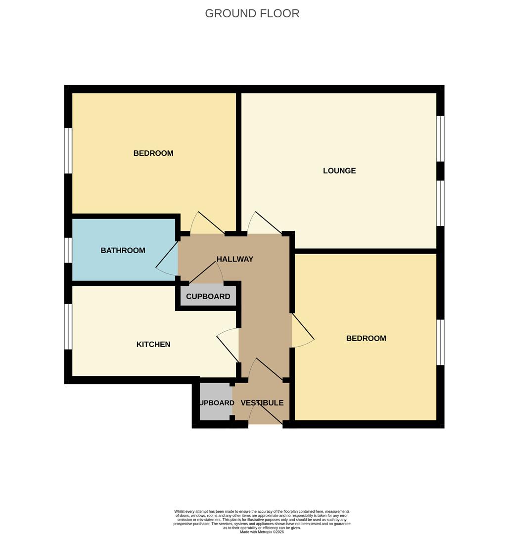 1, Auchtermuchty Road, Cupar floorplan