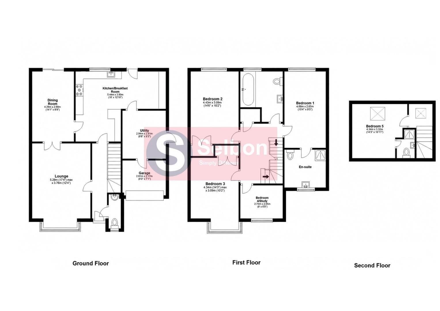21, Maple Close, Sandhurst floorplan