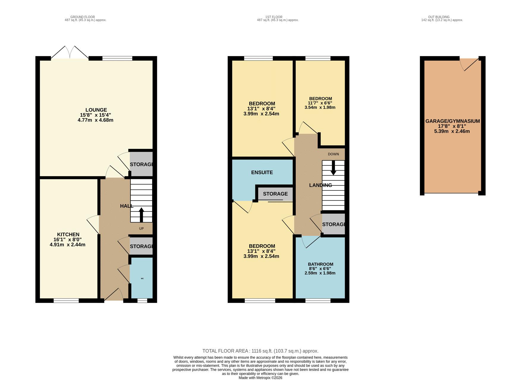 Hastings Avenue, Waltham Cross floorplan