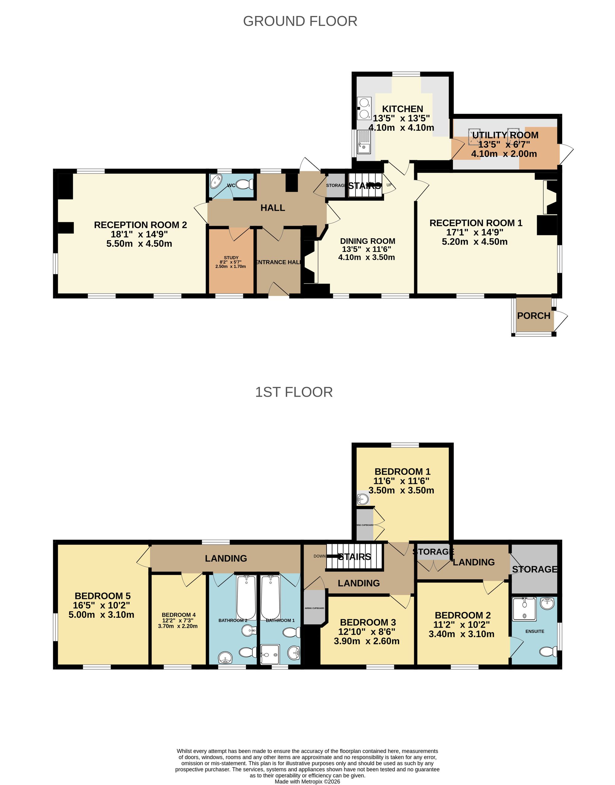 Lower Trecott Wellsprings Lane, Okehampton floorplan