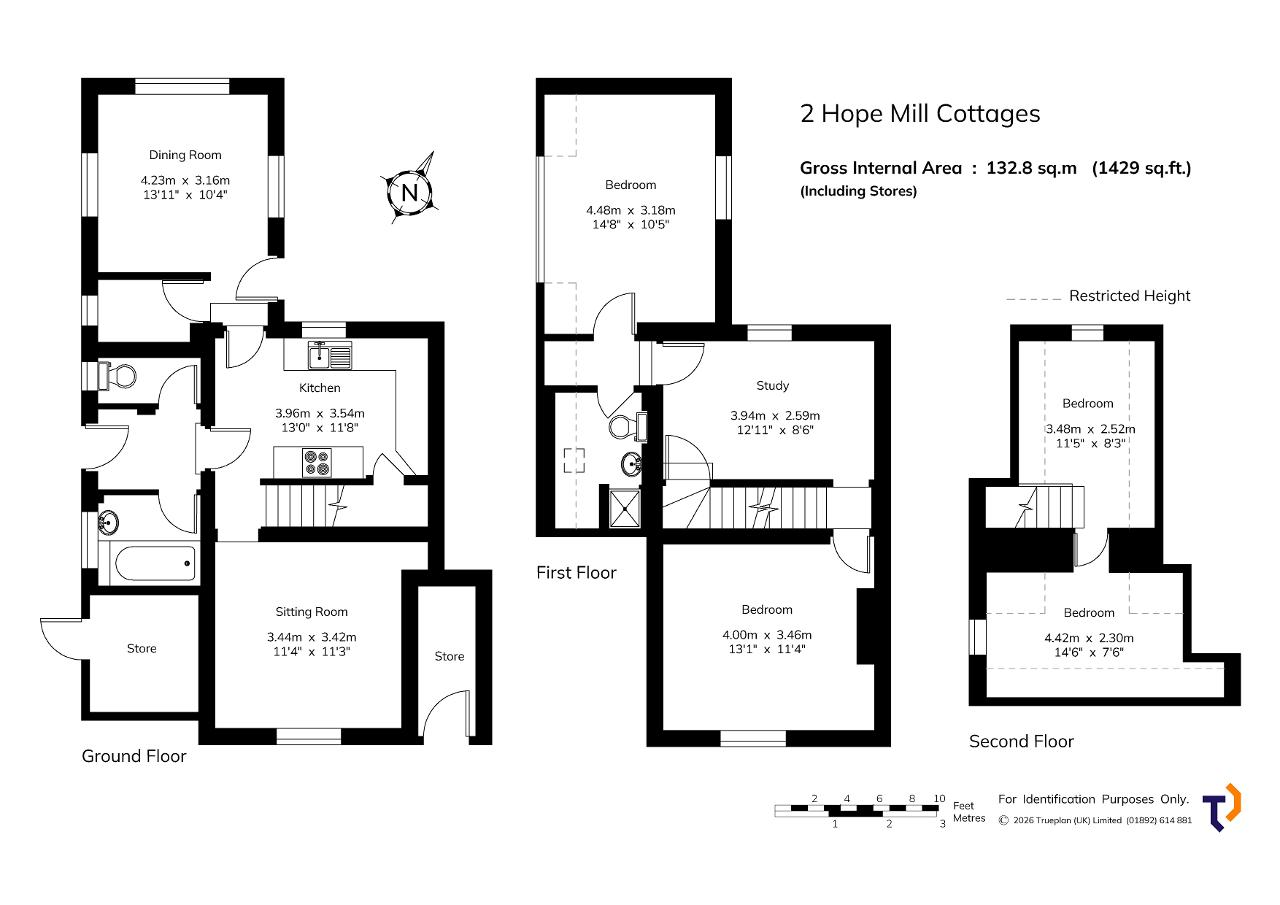 2, Hope Mill Cottages, Goudhurst floorplan