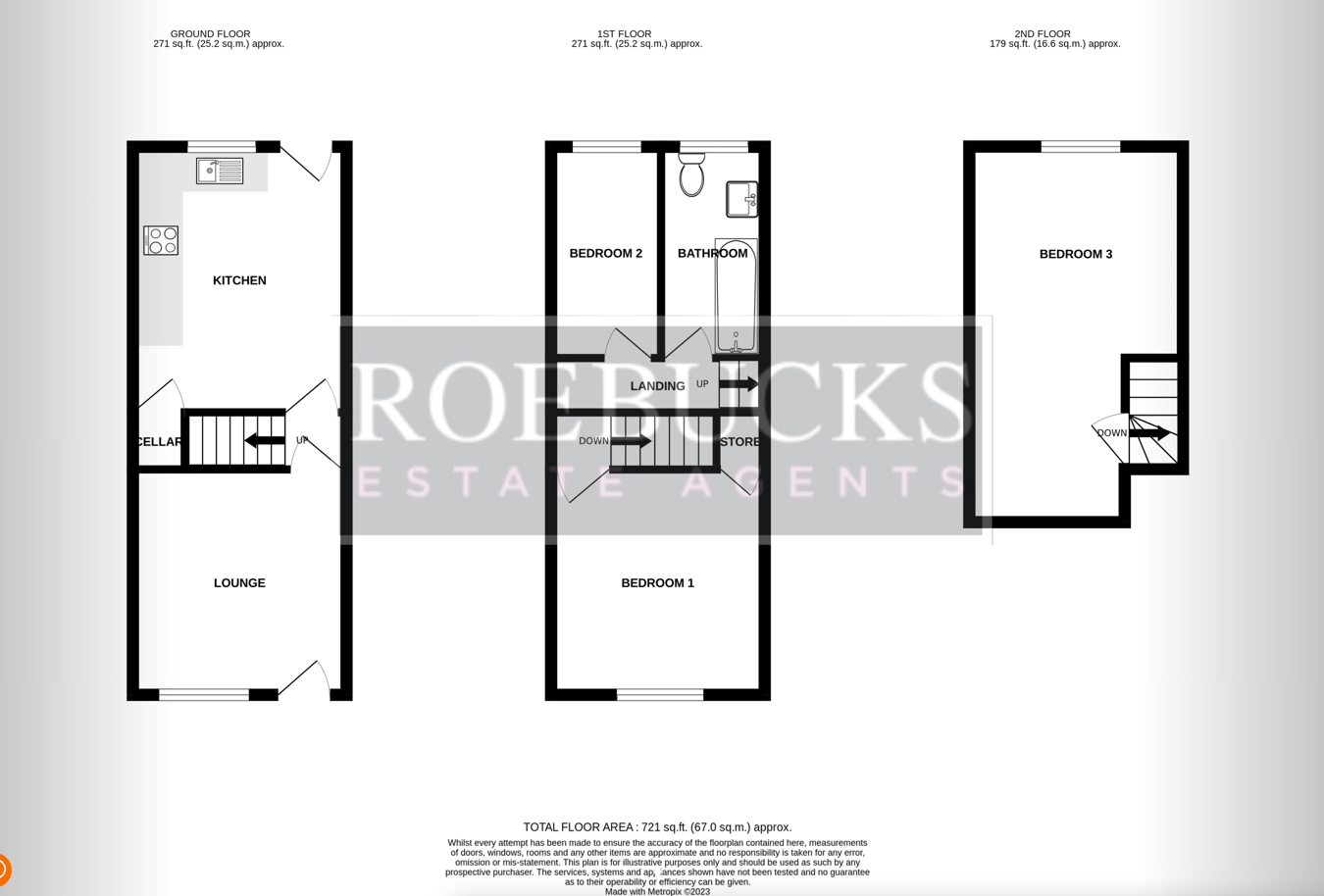9, Caxton Street, Barnsley floorplan
