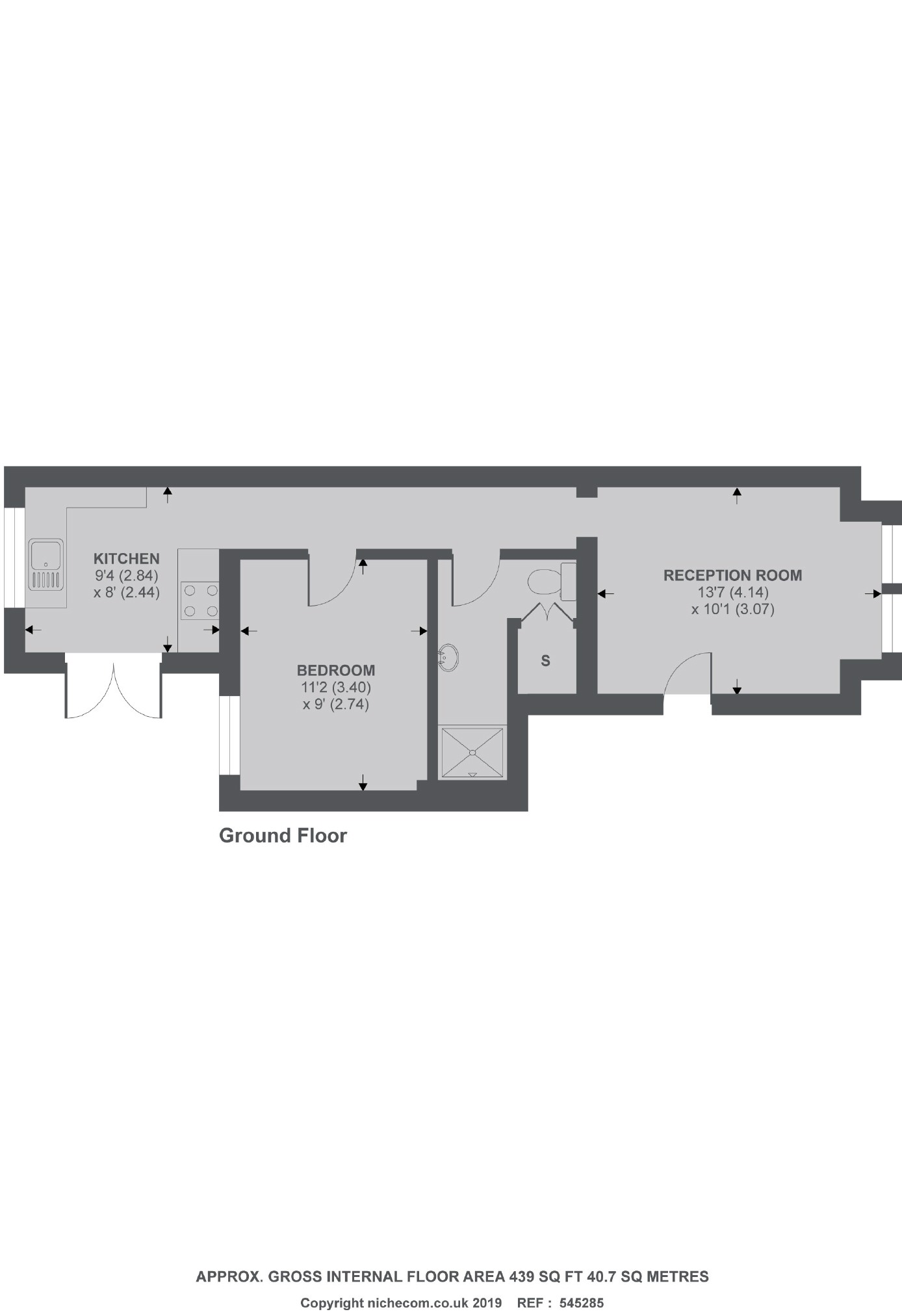 113A, Strathville Road, London floorplan