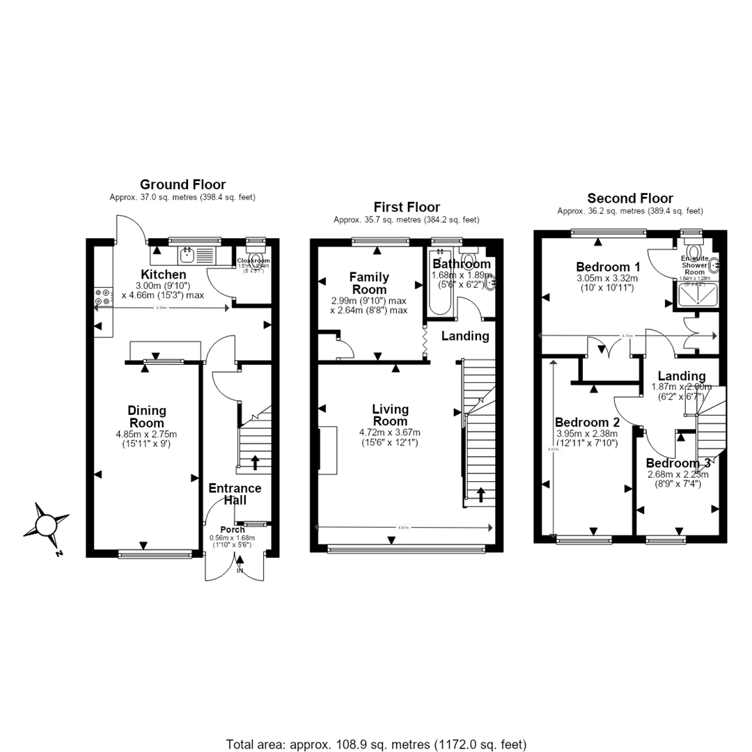 Tomswood Hill, Ilford floorplan