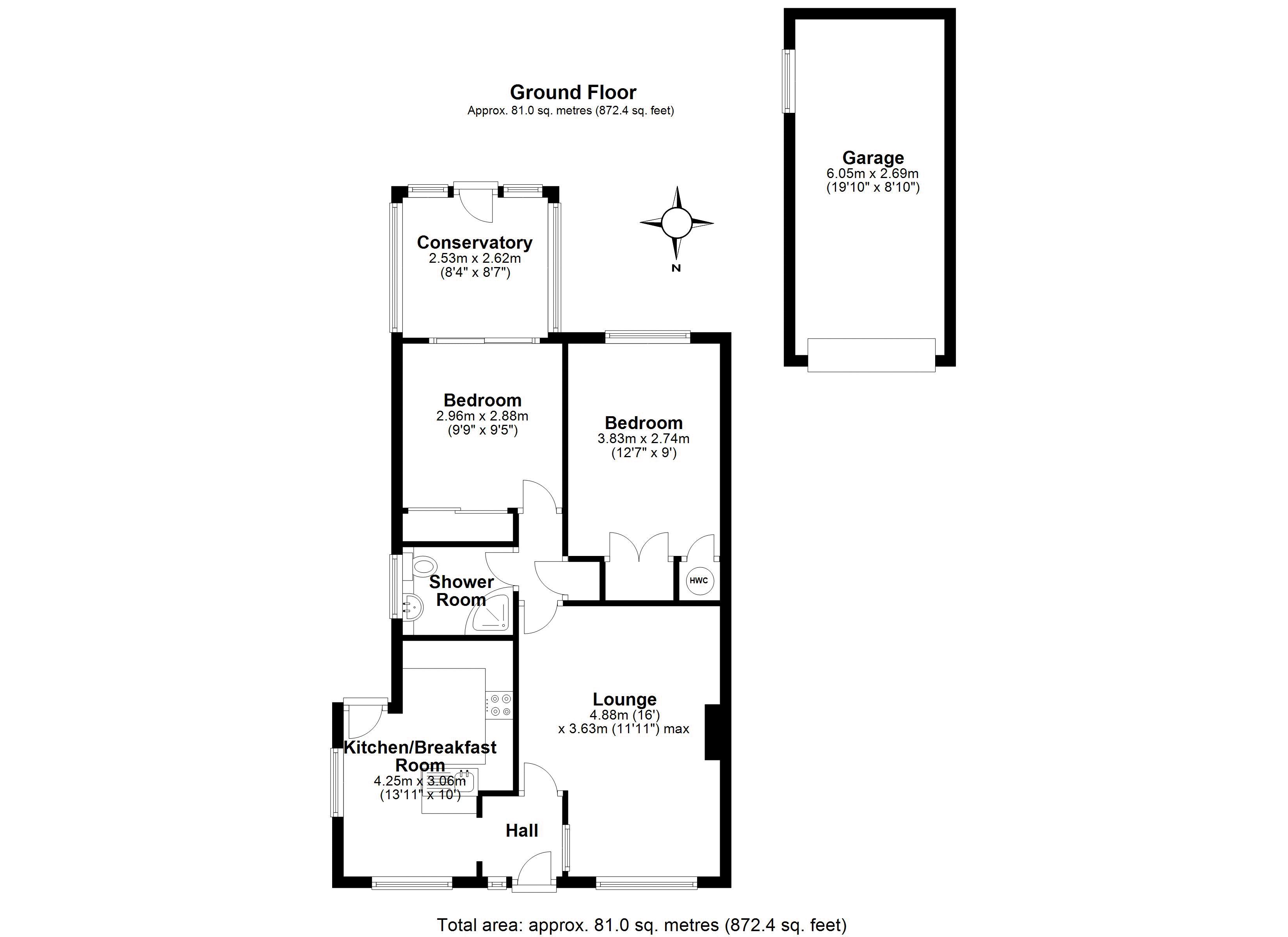 33, Poplar Drive, Telford floorplan