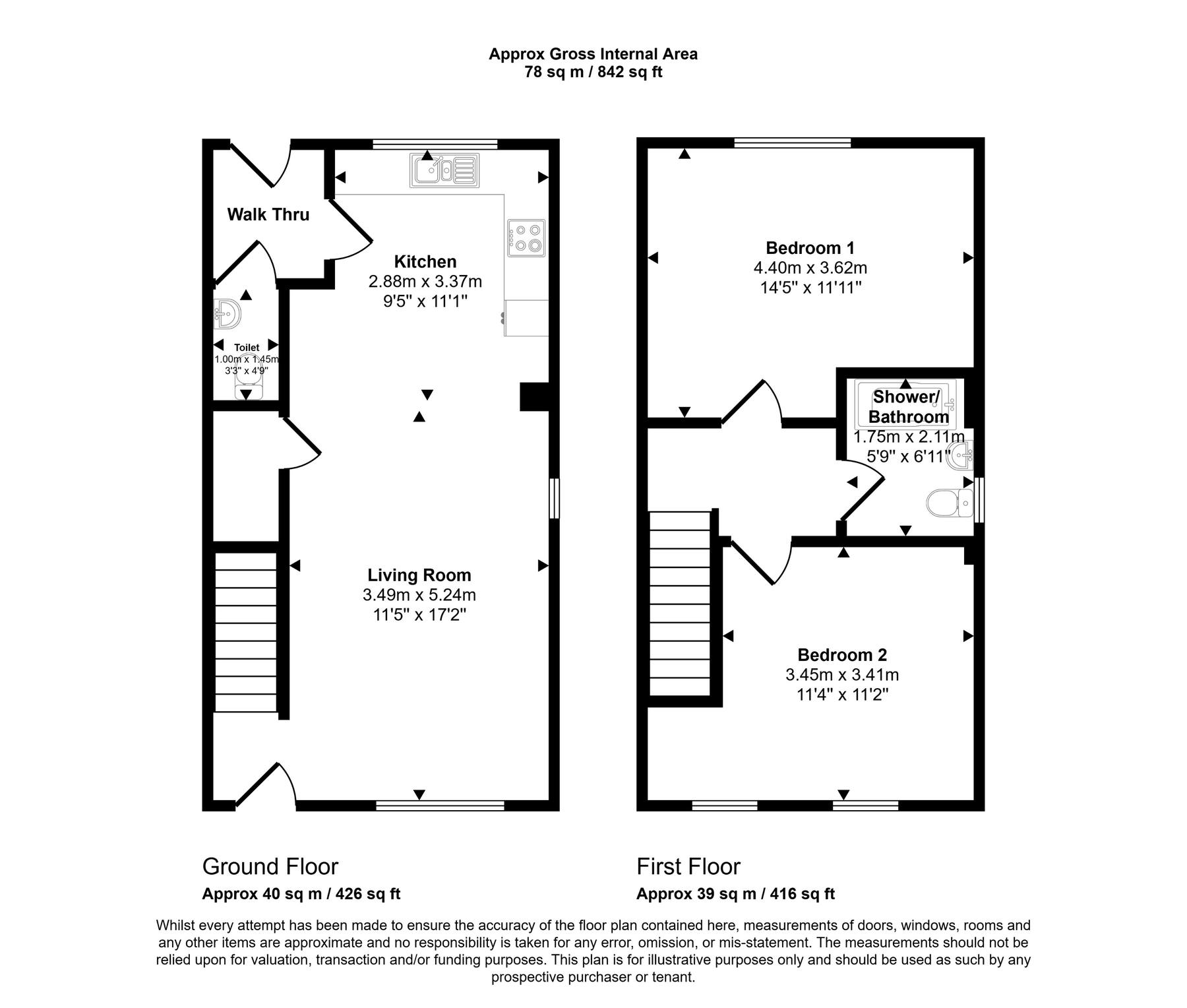 62, 62 Melvin Way, Woolpit floorplan