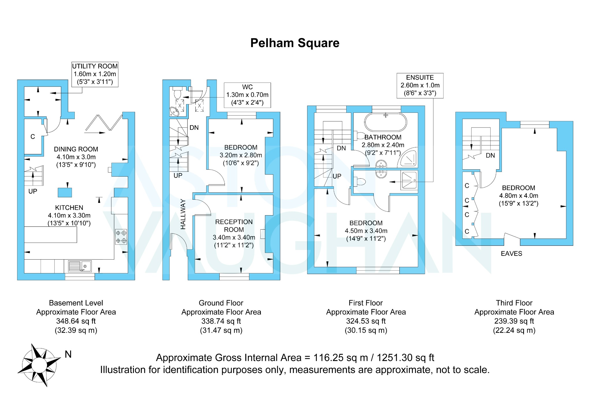 20 Pelham Square, Brighton, East Sussex floorplan