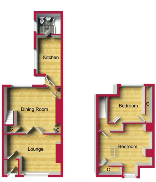 8, Londonderry Street, Sunderland floorplan