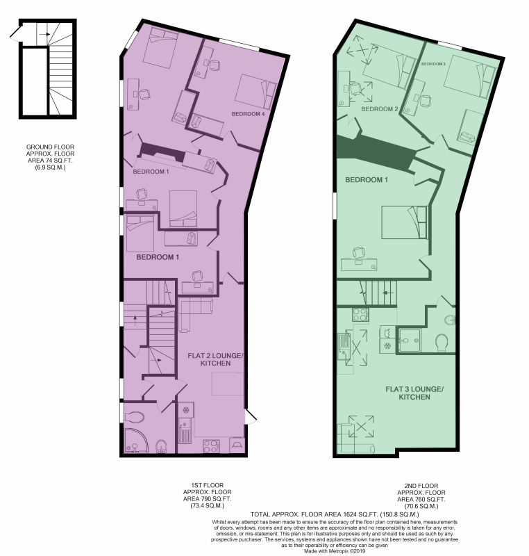 269, Jesmond Road, Newcastle floorplan