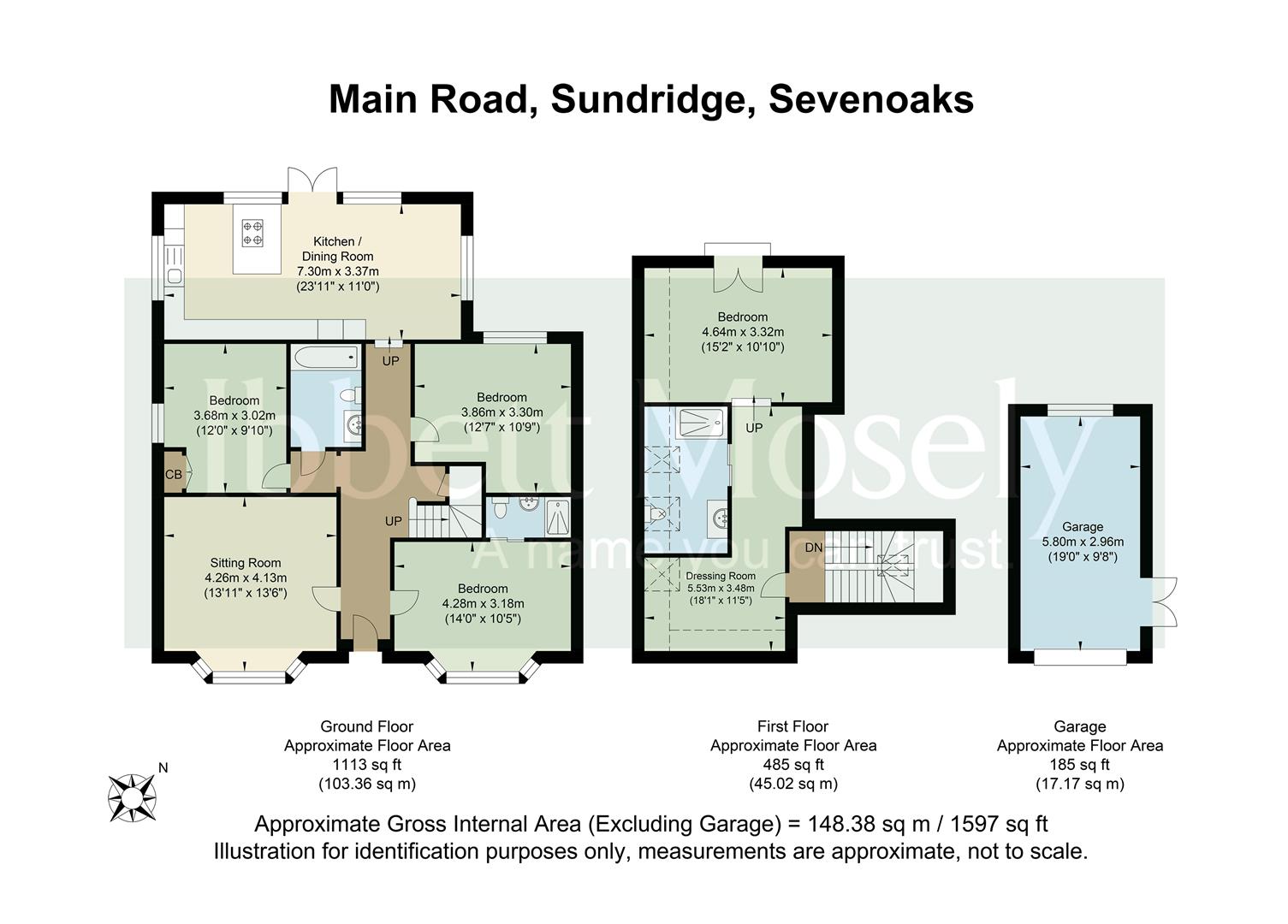 42, Main Road, Sundridge Sevenoaks floorplan