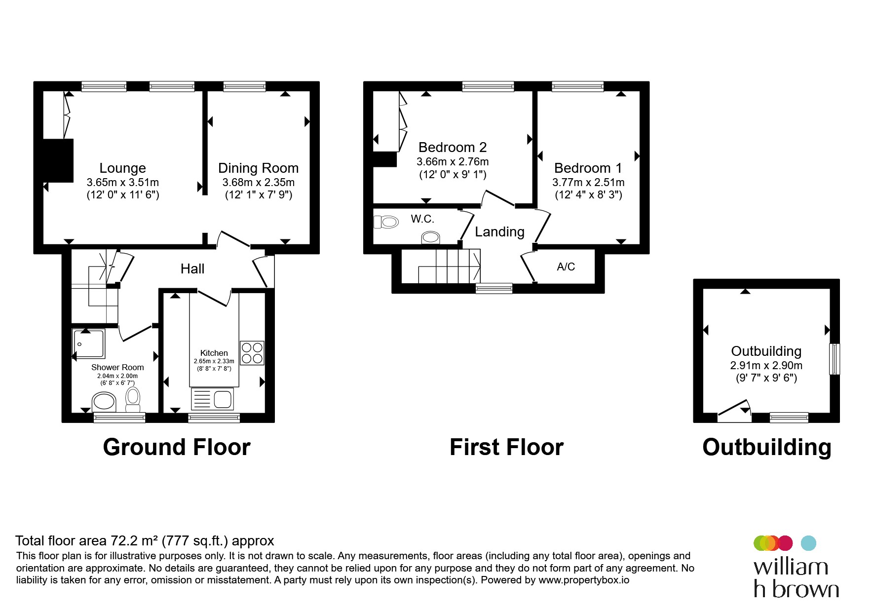 133, High Street, Royston floorplan