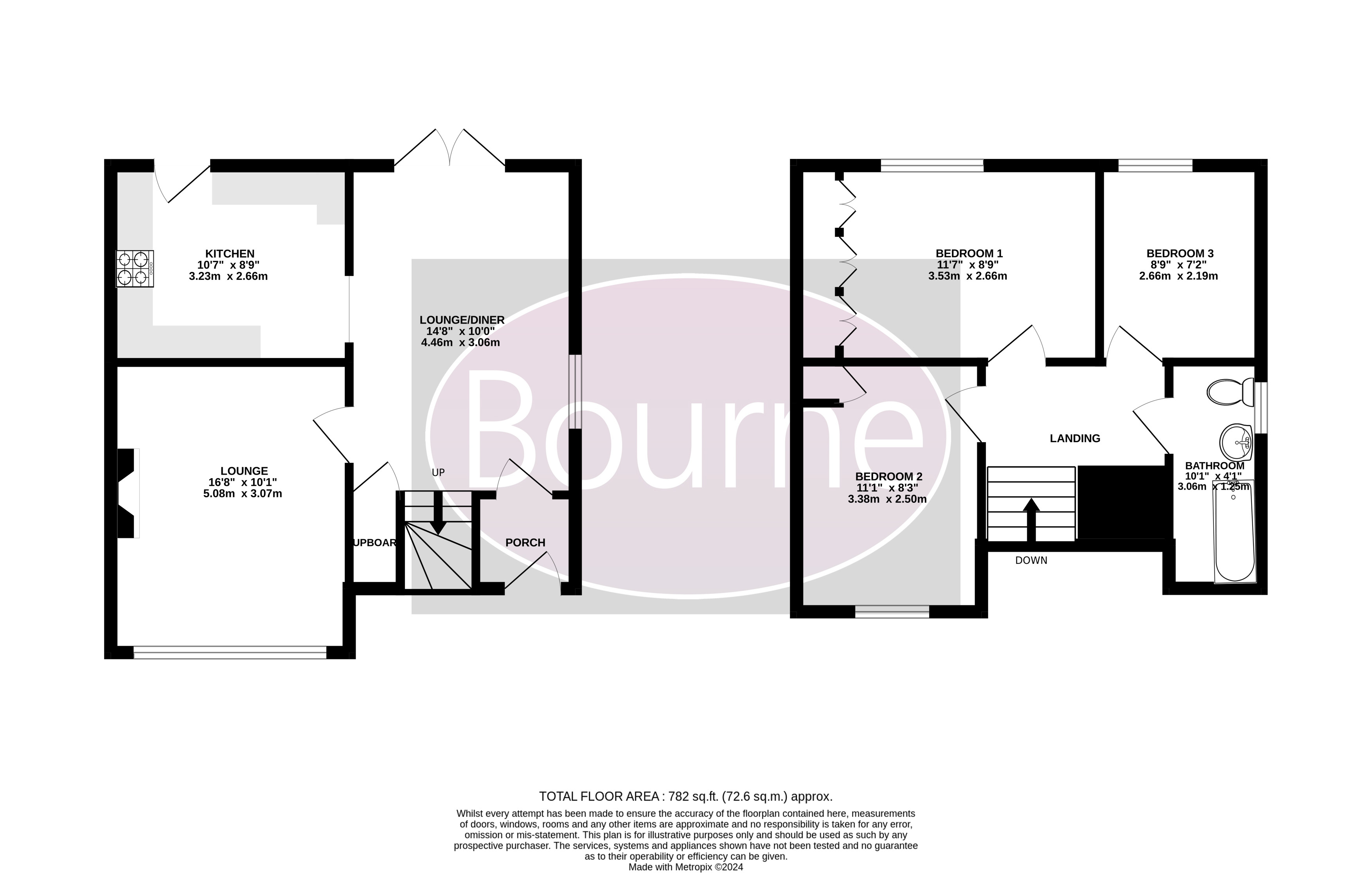 11, Wentworth Close, Farnham floorplan