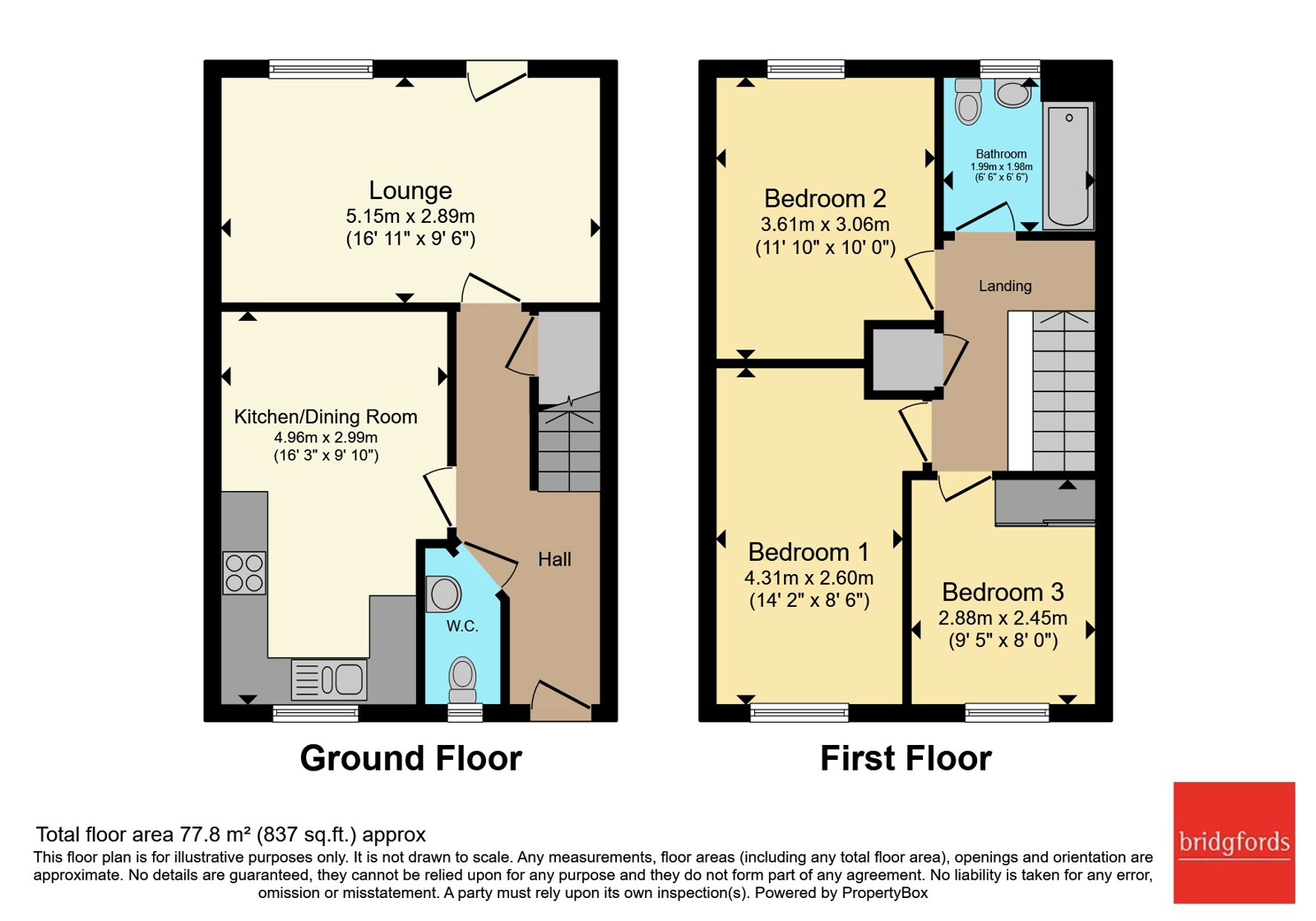 17, Aspenwood Close, Preston floorplan